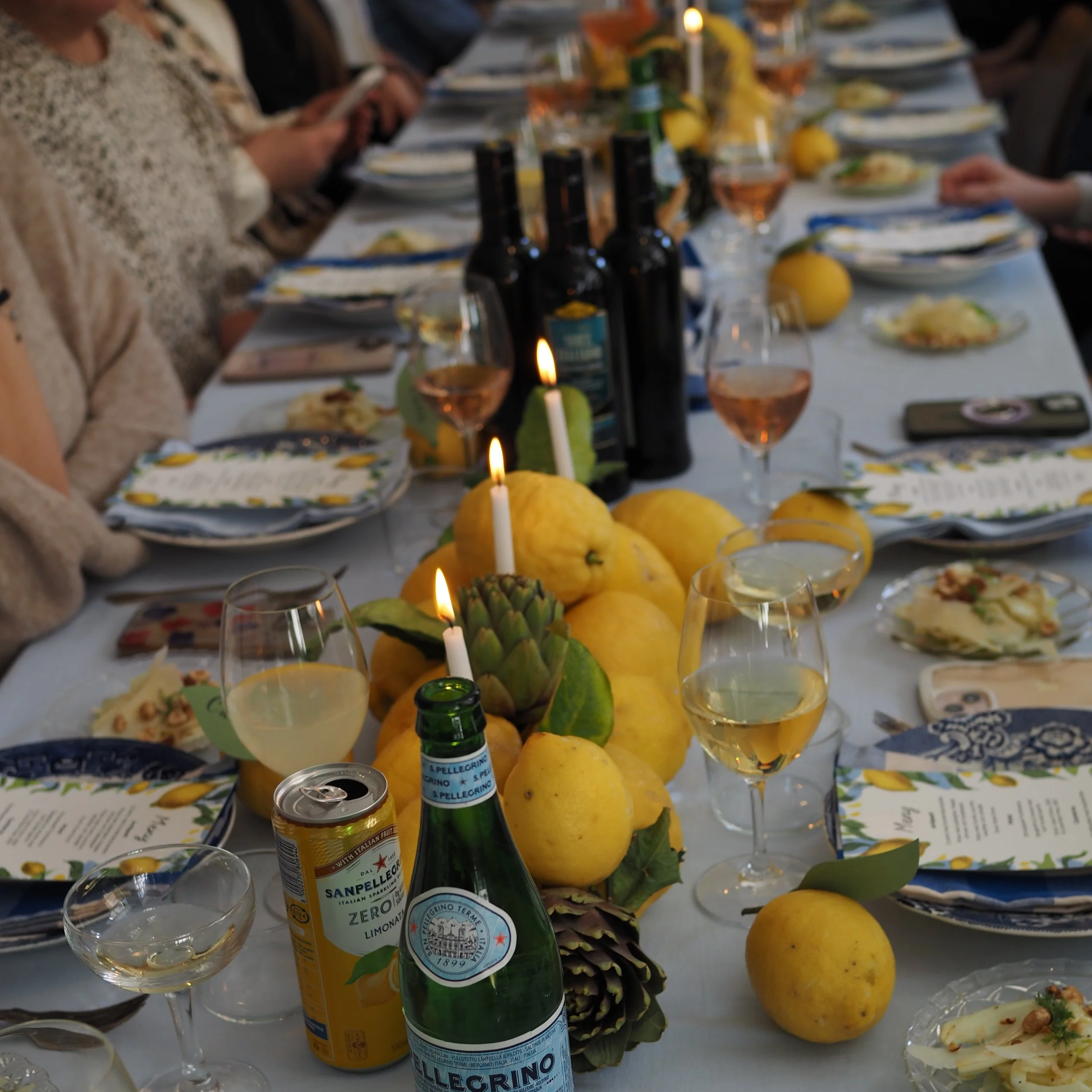 Image of a styled table for a premium influencer event