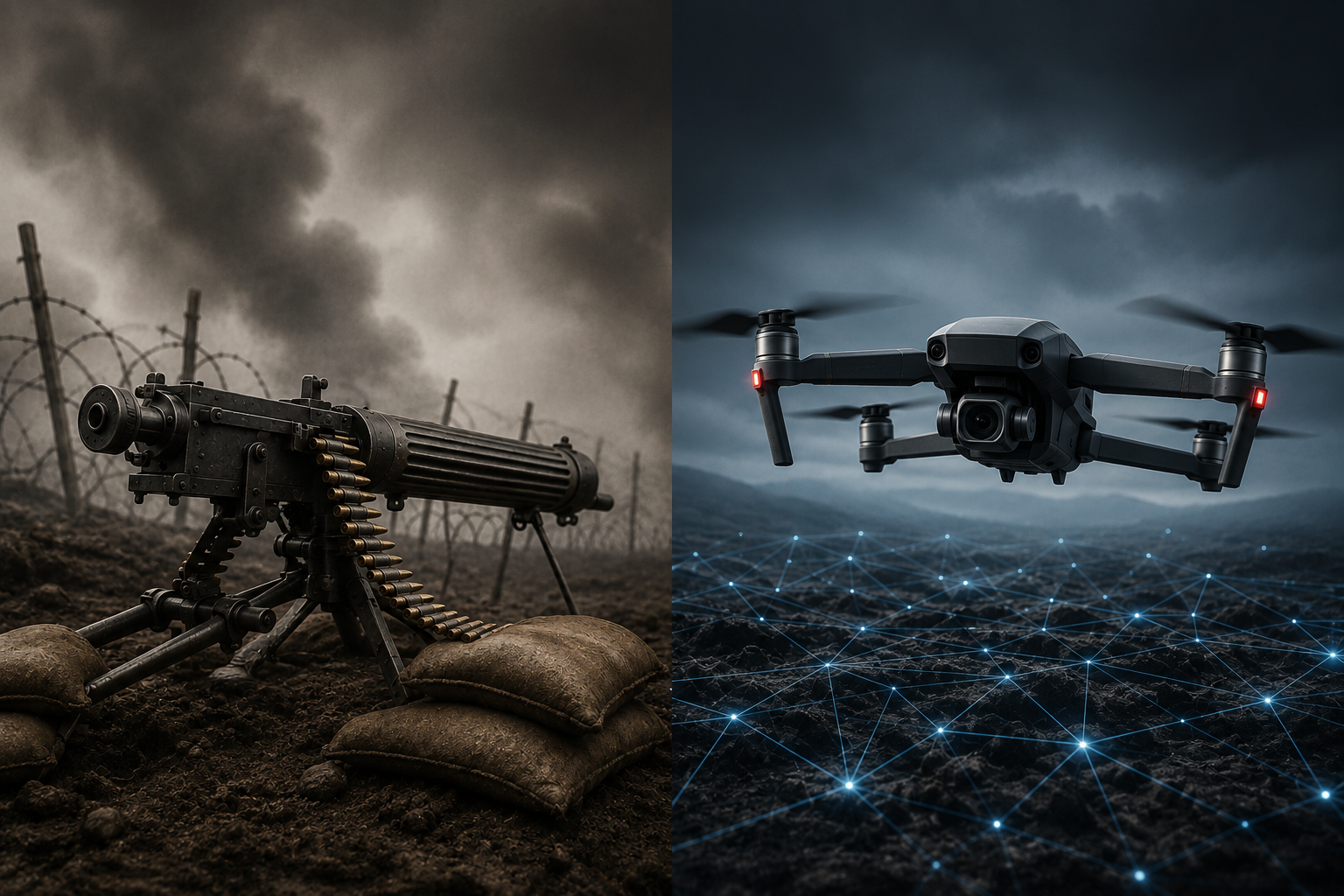 Drones are Machine Guns