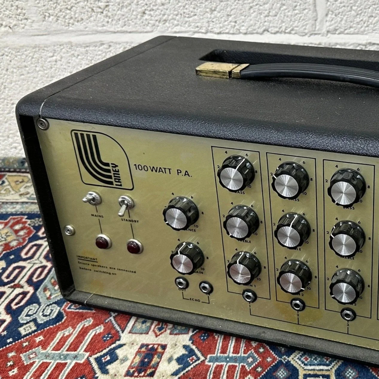 1970's Laney Klipp 100 watt PA