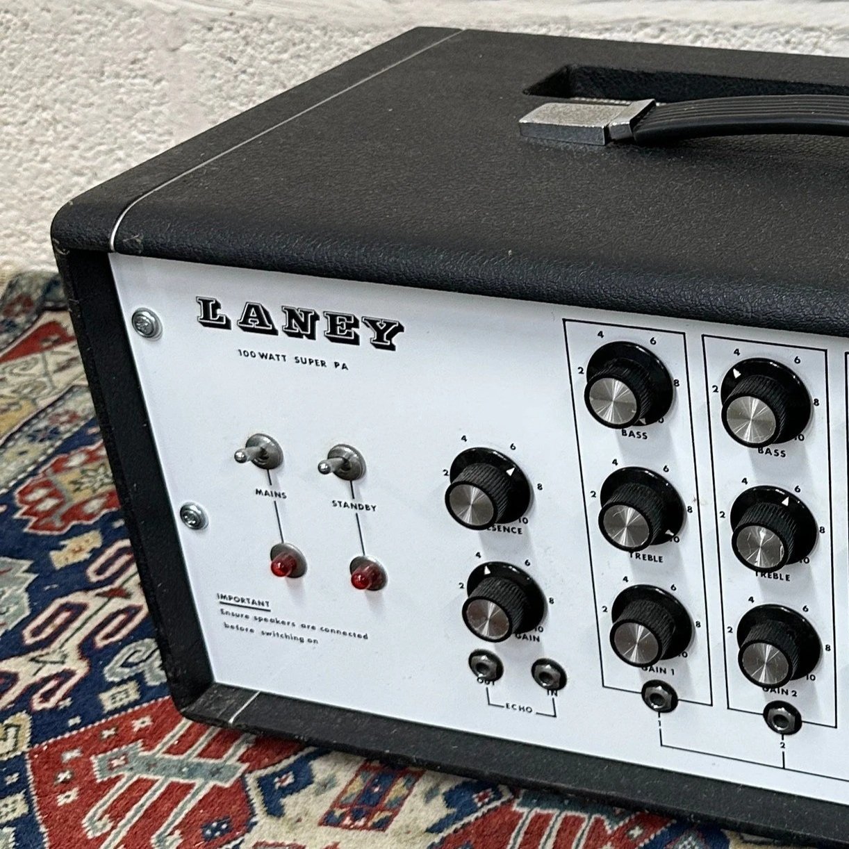 1970's Laney Supergroup 100 watt PA