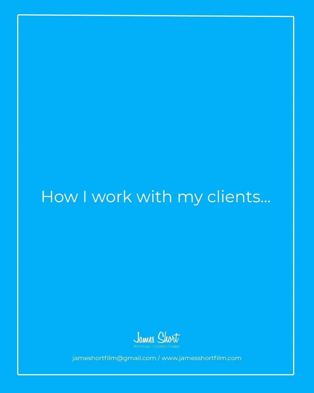 Always striving to make content creation easy for us to plan, here's what to expect from me as a Content Creator. 💪🎥📸📱

 #ContentCreator #dorsetcreatives #workingwithclients #openforprojects #filmmaker