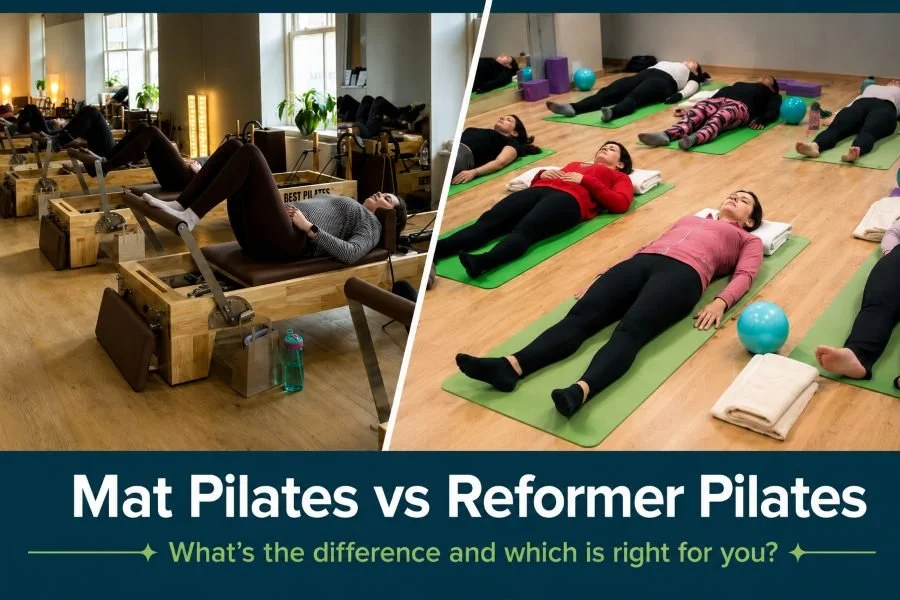 Mat Pilates vs Reformer Pilates: What's the difference and which is right for you?