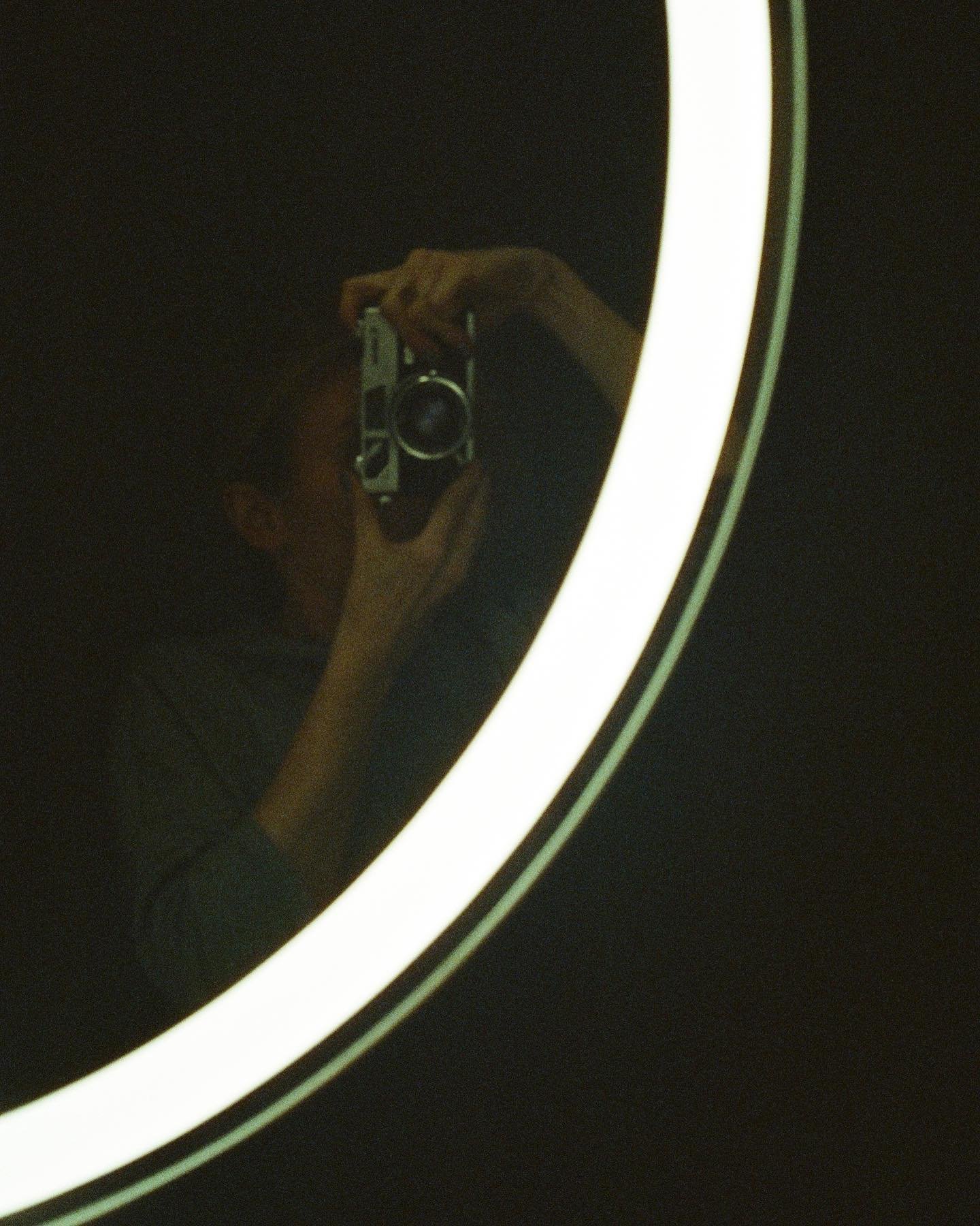 self-portrait (taken) with my new baby 

🎞 @cinestillfilm 
🧪 @key_color_fotolab