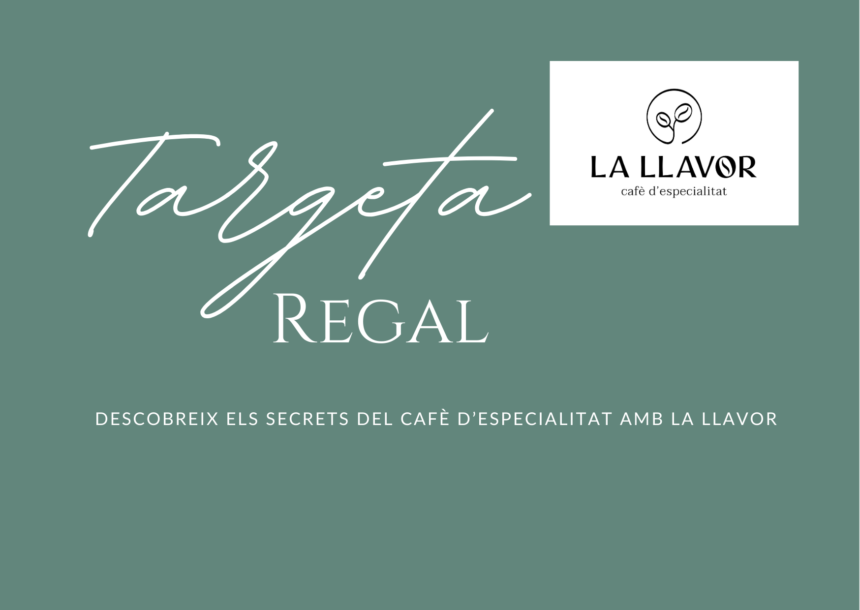 Targeta Regal per Bosses de Cafè
