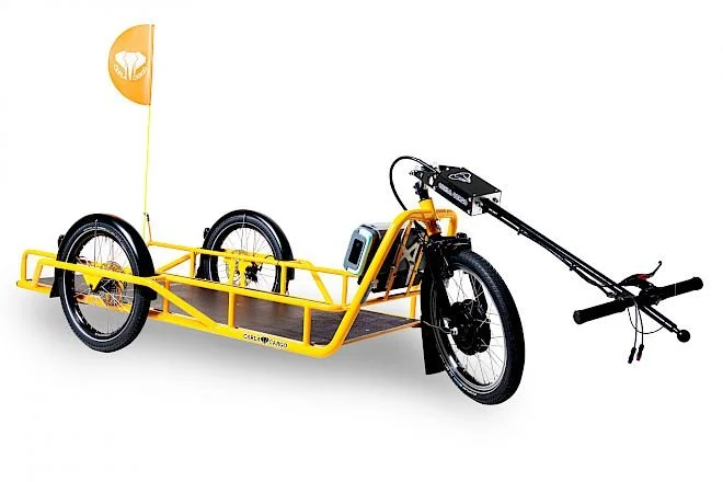 Remorque à assistance électrique pour vélo