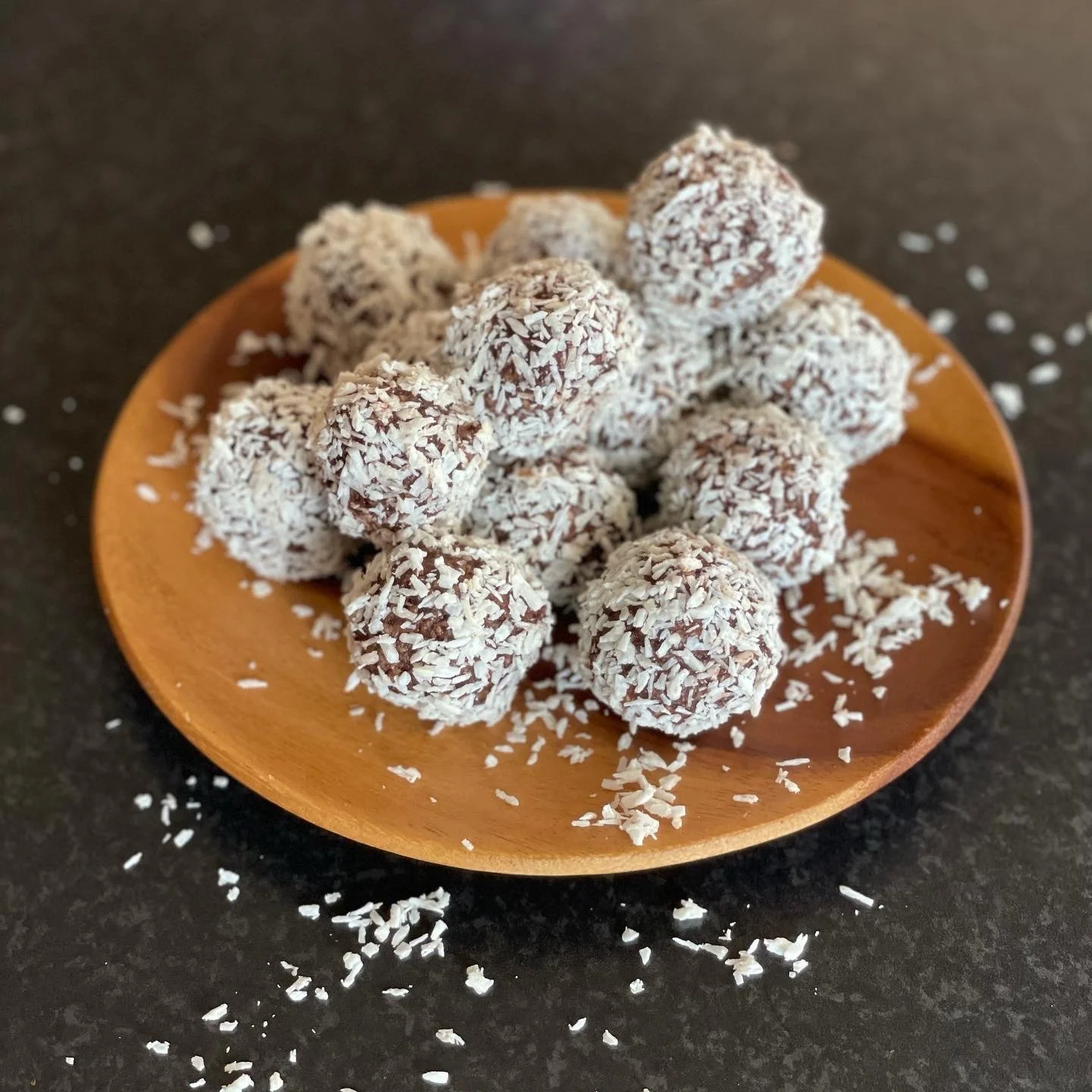 Swedish chocolate balls (chokladbollar)