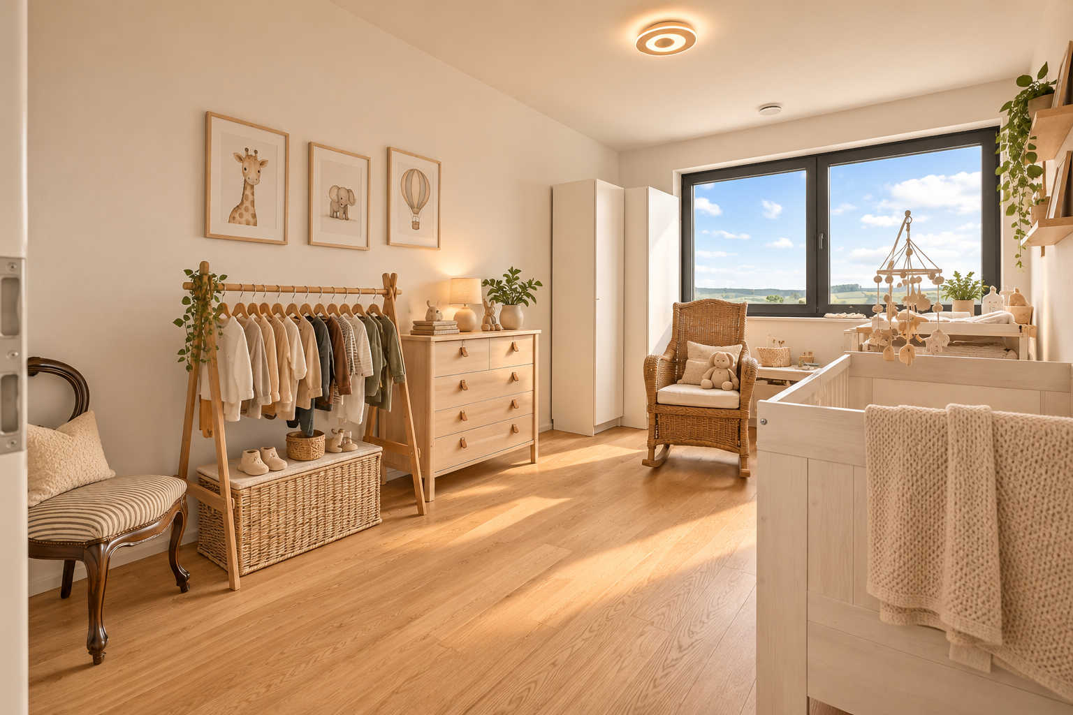 Chambre de bébé scandinave chaleureuse.png