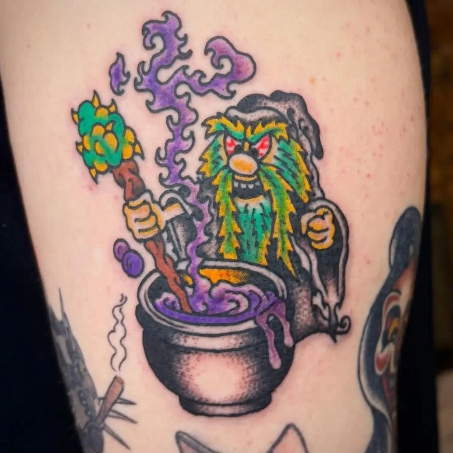🧙🏽&zwj;♂️🧙🏼&zwj;♀️💫✨️🔮🪄
By Resident @nick.jagla 
For all enquiries email : bookings@origintattoolondon.com