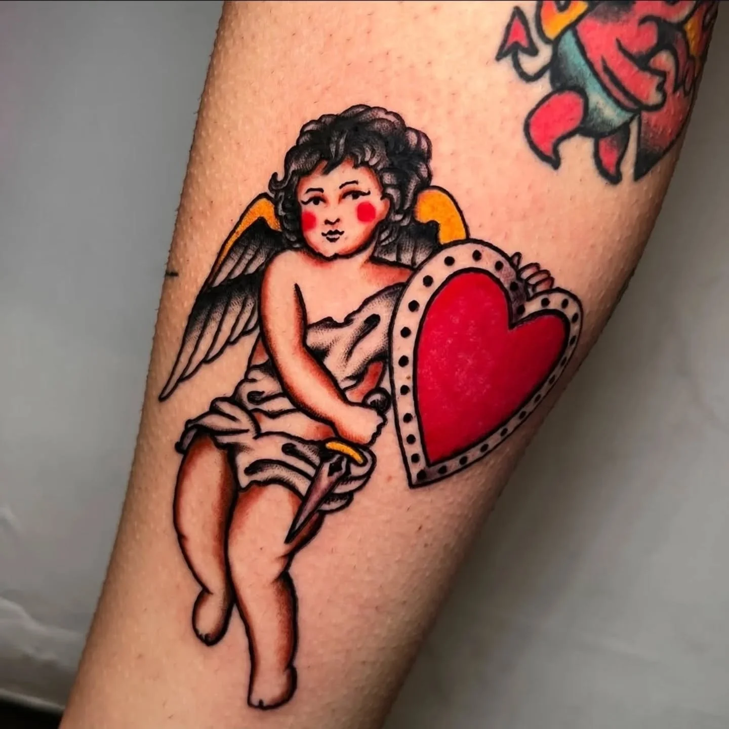 💖Cupid💖
By Resident @claudia_trash 
For all enquiries email : bookings@origintattoolondon.com
