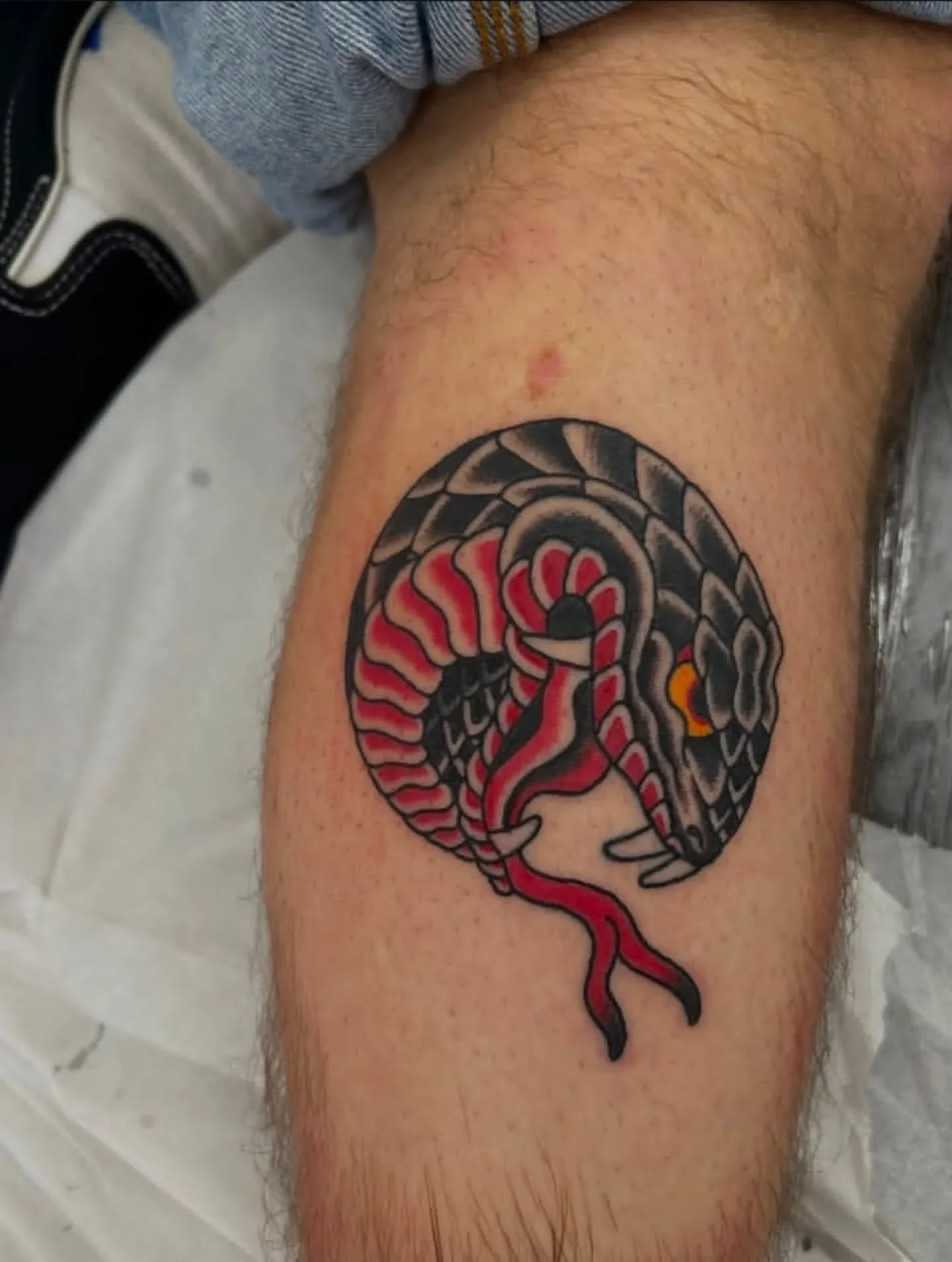 Couple of Flash pieces by Resident @barneycolestattoo 
Bookings open - bookings@origintattoolondon.com