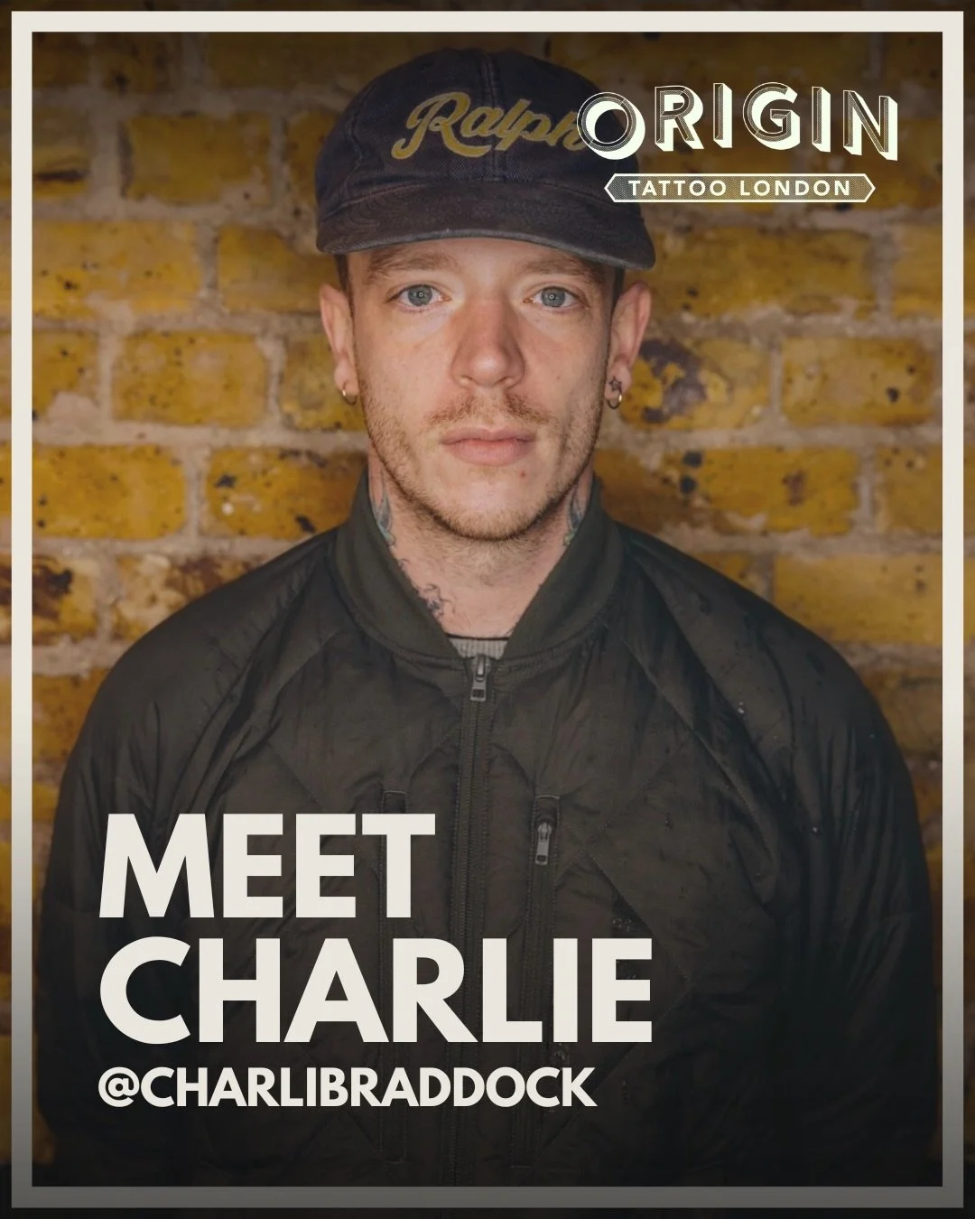 Meet Charlie Braddock our resident artist @origintattoolondon in London Bridge Introducing the work of a tattoo artist focused on bold, timeless designs.

A London native with drawings inspired from traditional tattooing, Charlie&rsquo;s work combine