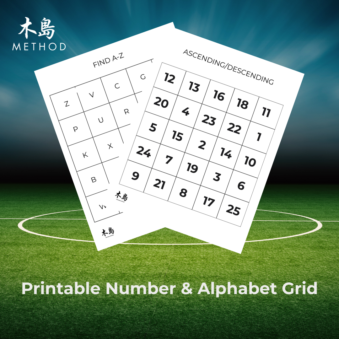 Number &amp; Alphabet Number Grid