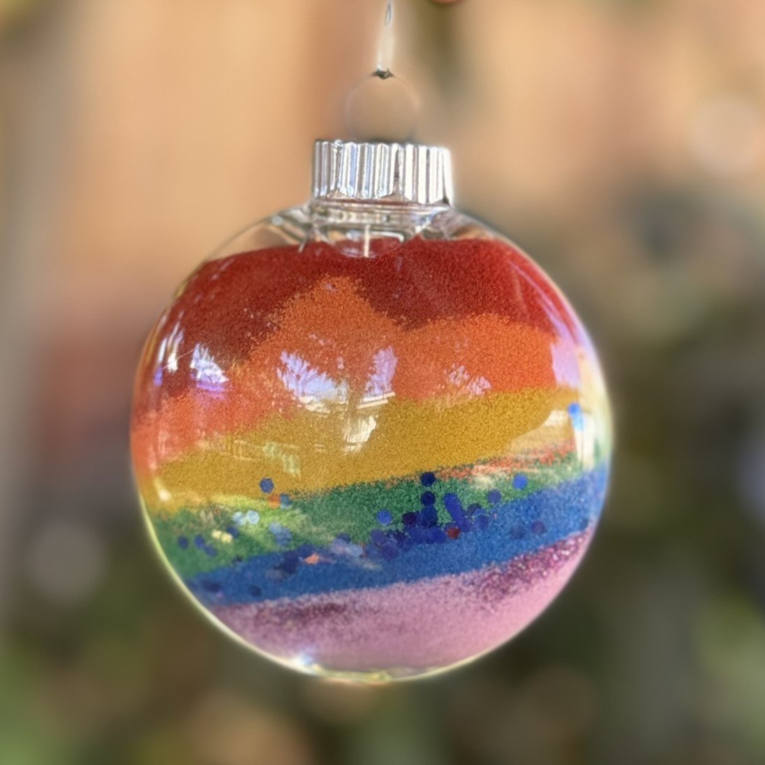 Make a Sand Art Ornament!