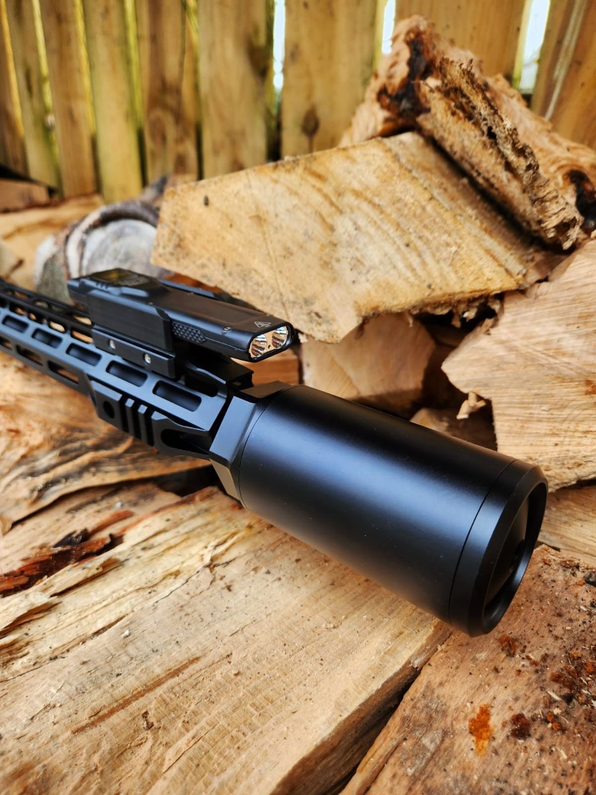 Nitecore EDC27UHi 3100 Lumens Picatinny tactical flashlight mount and fitting kit