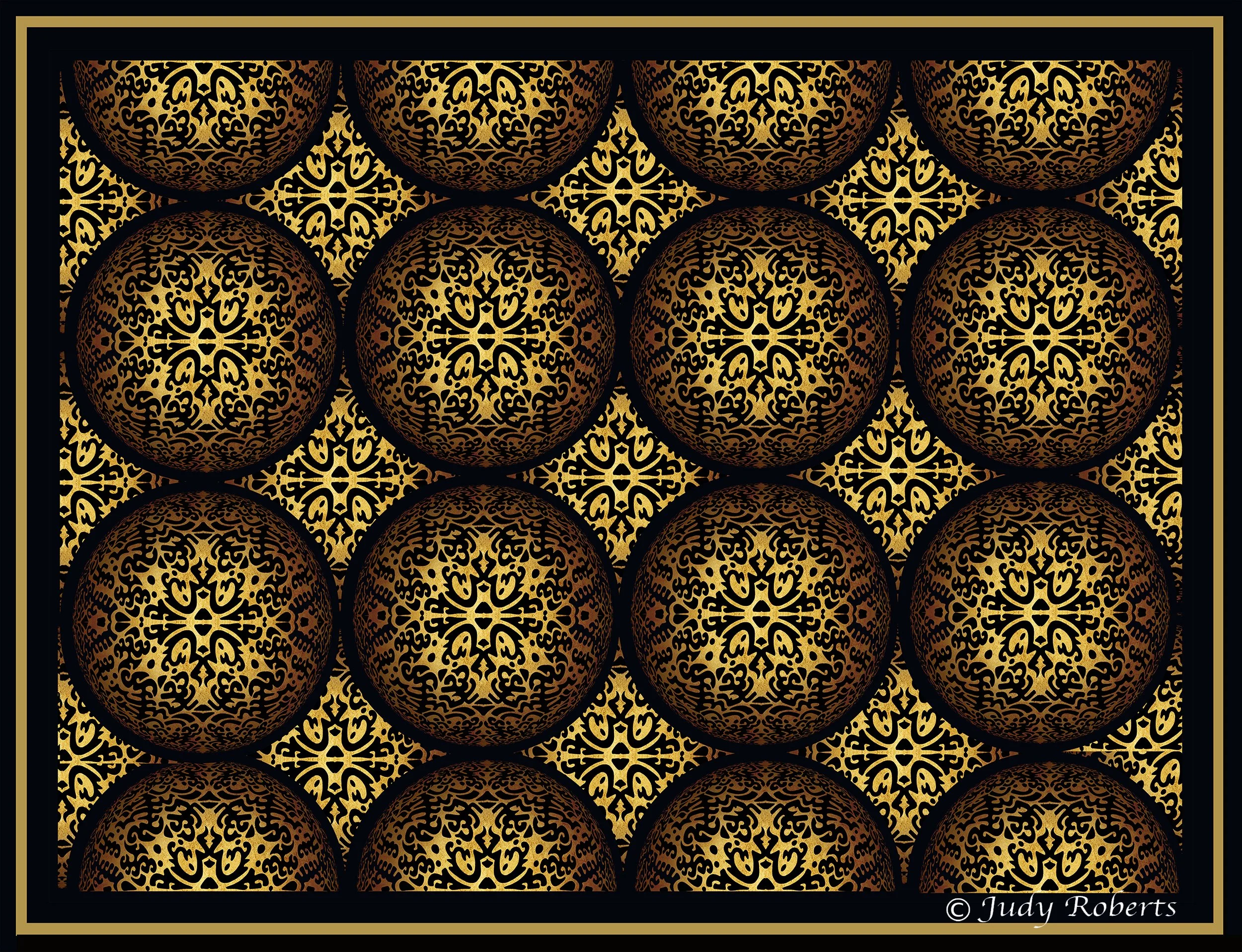 CR - SMALL spheres and diamonds gold and black.jpg