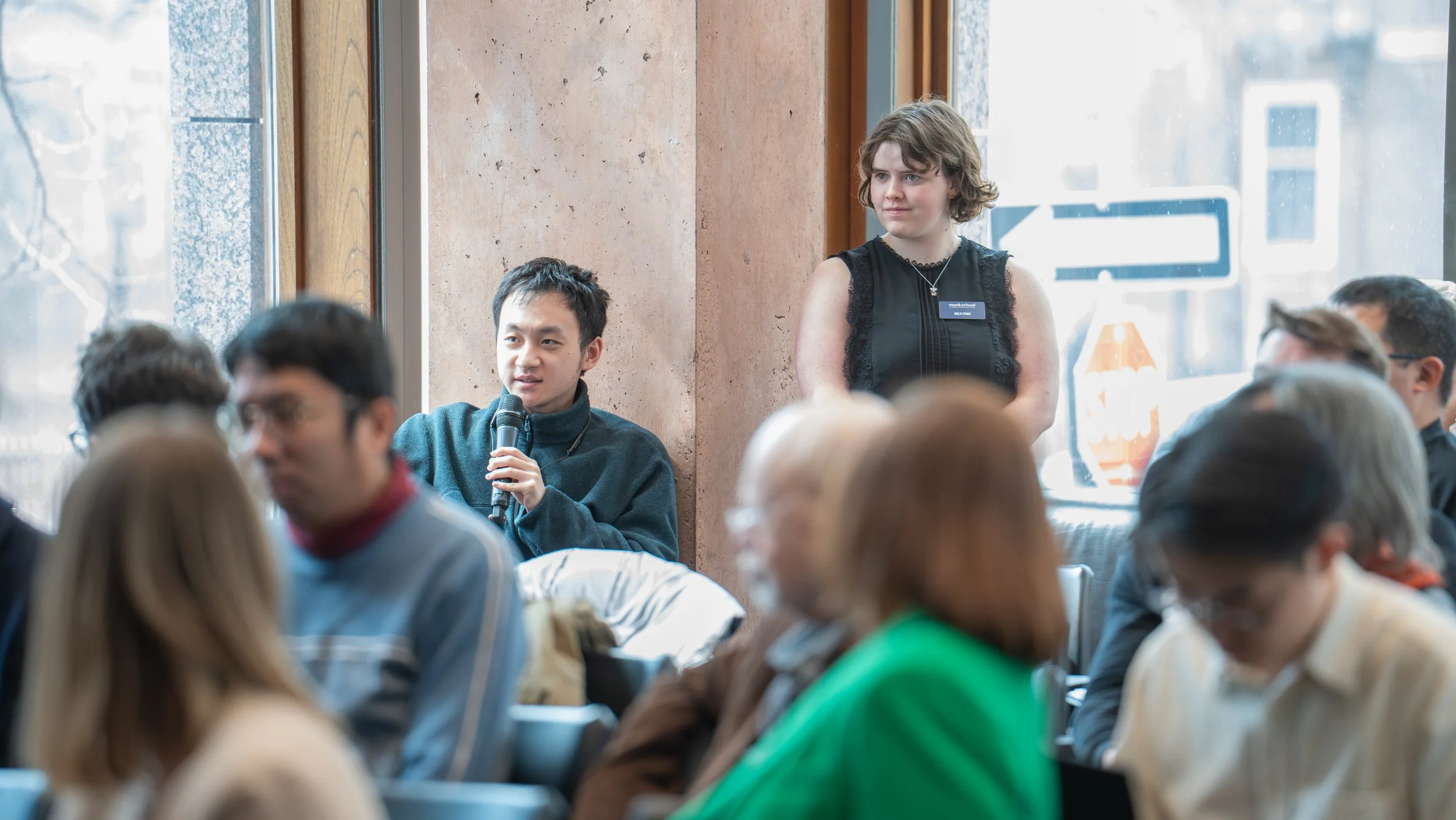 Questions from audience members