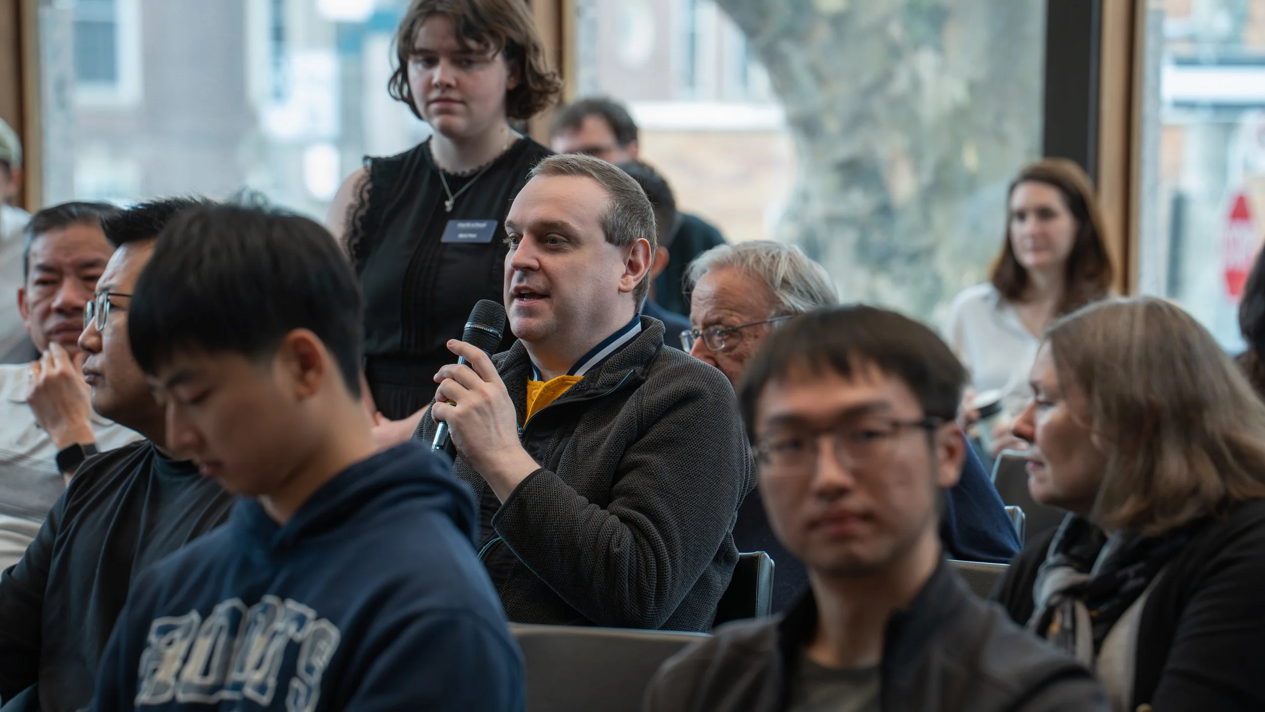 Questions from audience members