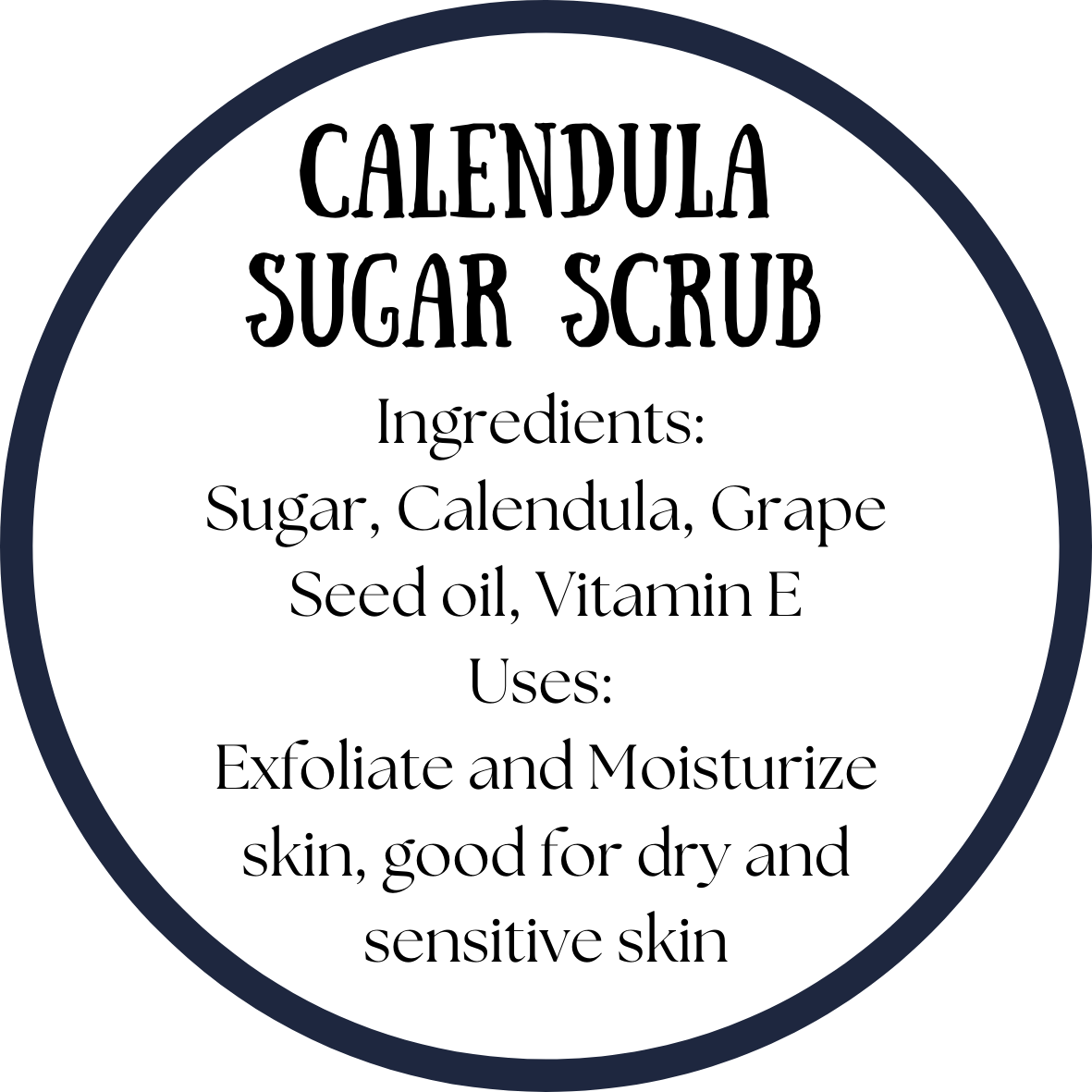 Calendula Sugar Scrub