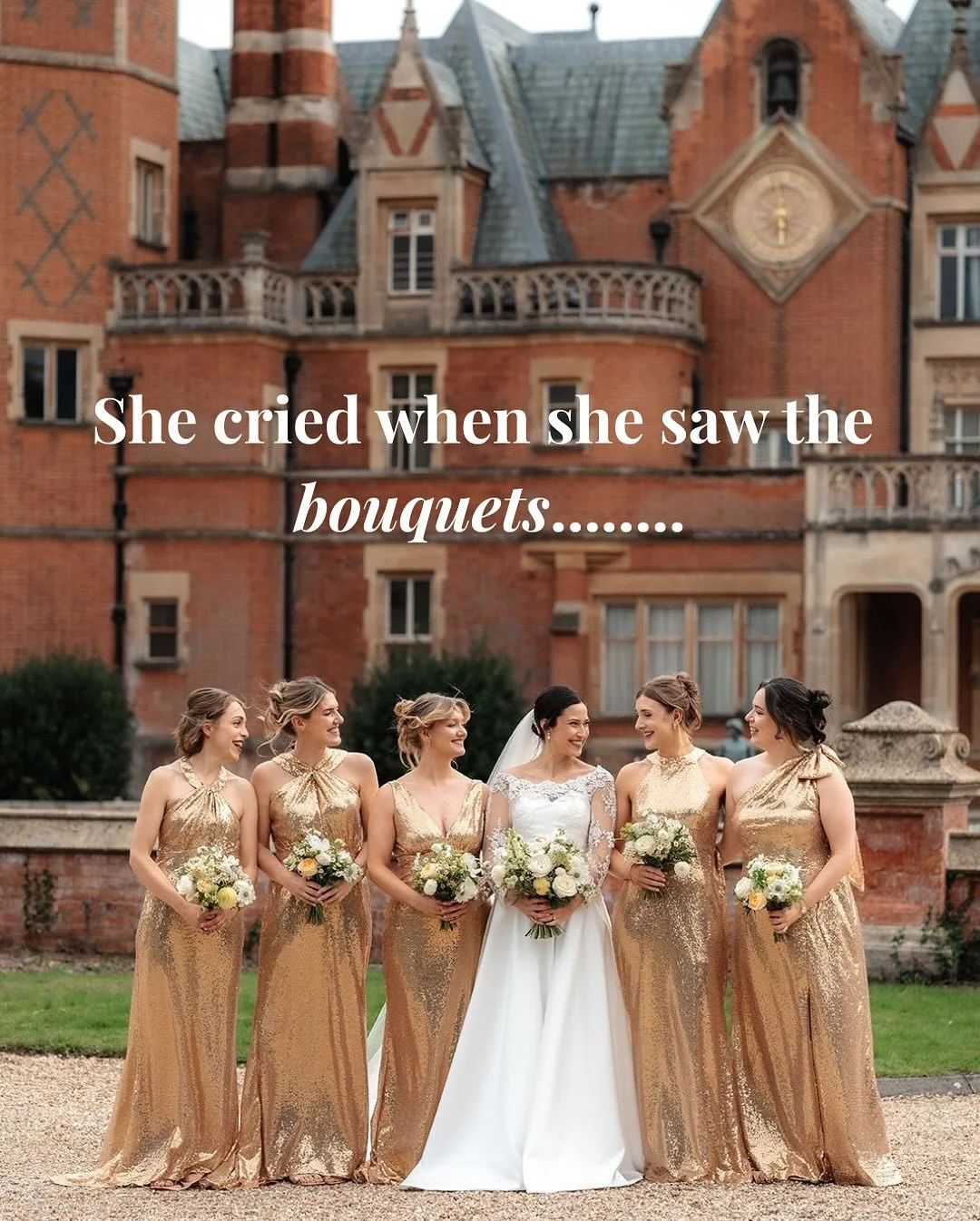 Client love 💛&hellip;.
&lsquo;Nicola did the flowers for our wedding and I couldn&rsquo;t recommend her more. I had a colour scheme in mind and trusted Nicola to bring it to life and she did exactly that! I cried when I saw the bouquets when she bro
