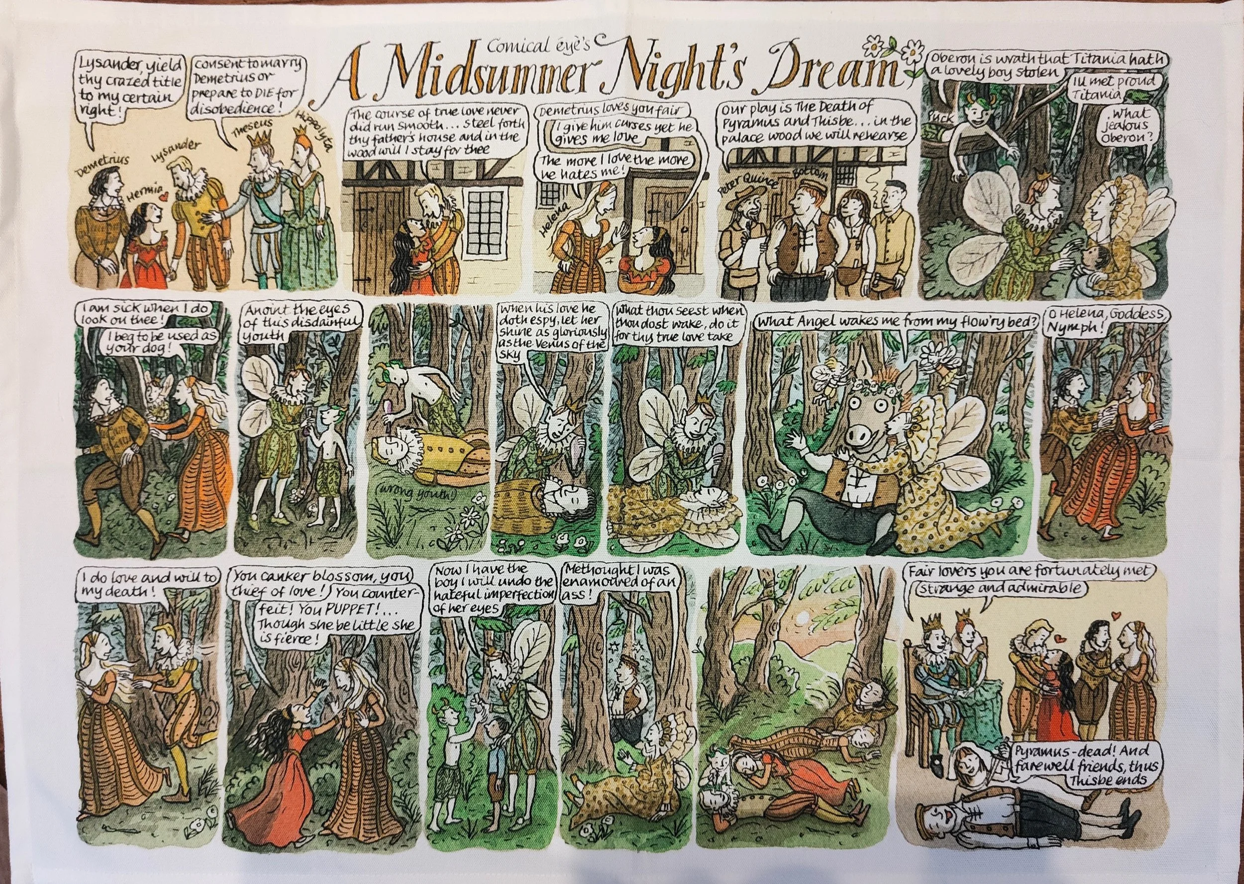 MSND tea towel, whole tea towel.jpg