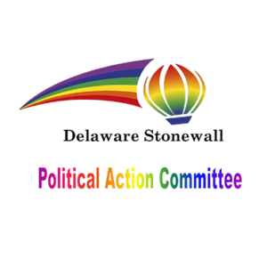 round icon of the Delaware Stonewall PAC logo