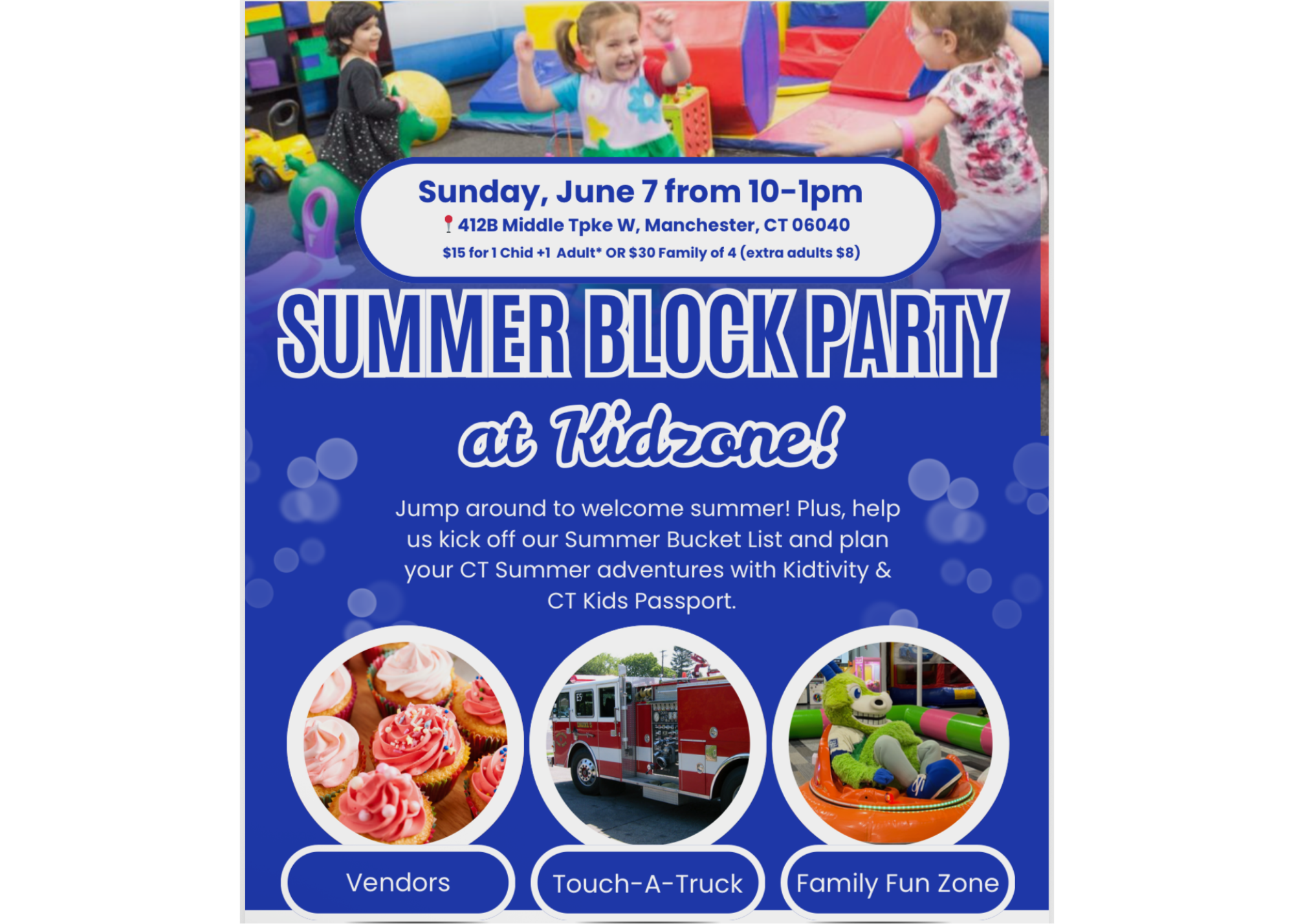 Summer Block Party at KidZone