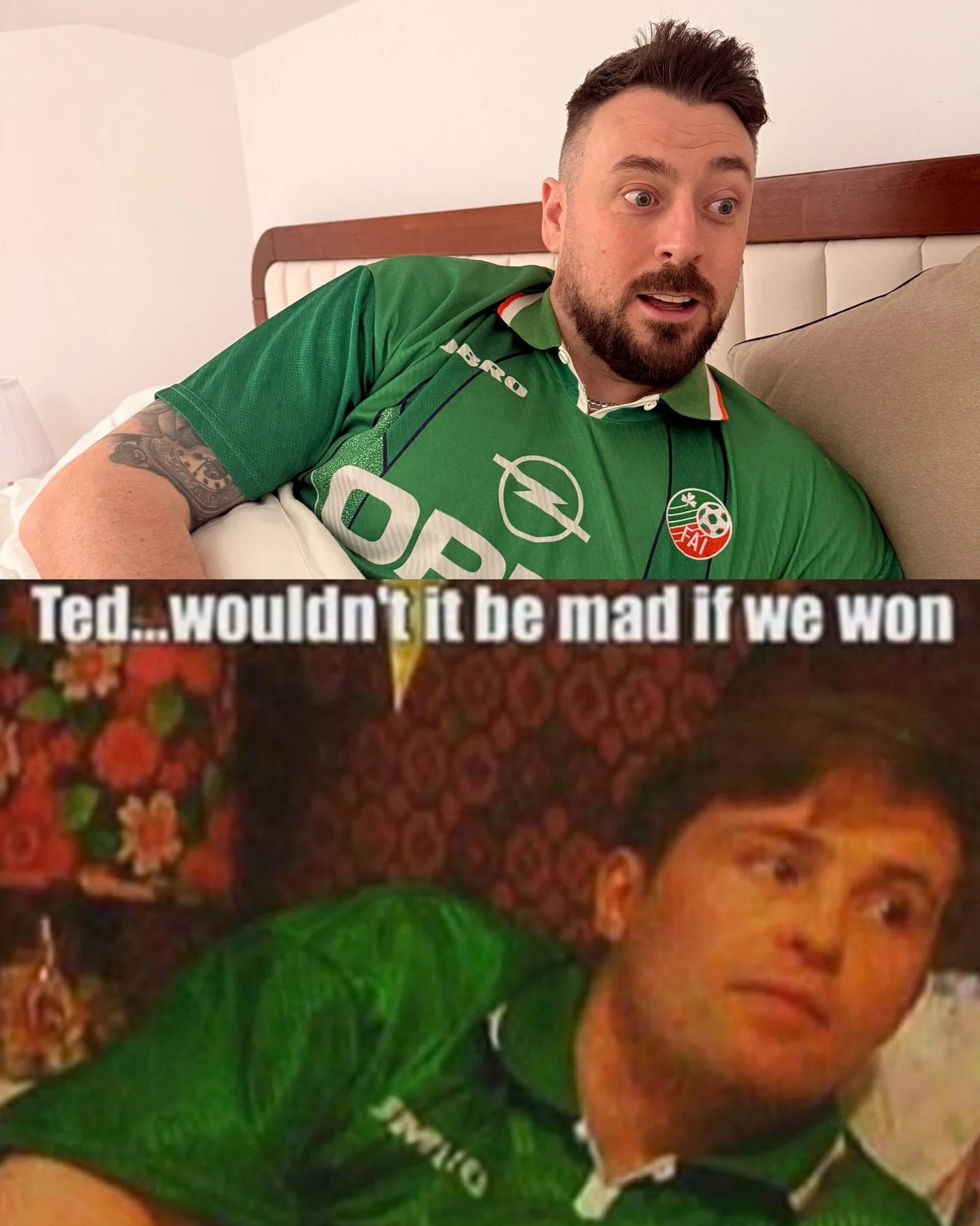 Well lads, can we do it?

#coybig #ireland