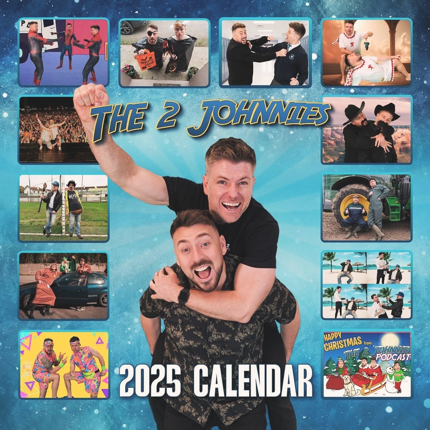 Pre order The 2 Johnnies 2025 Calendar!