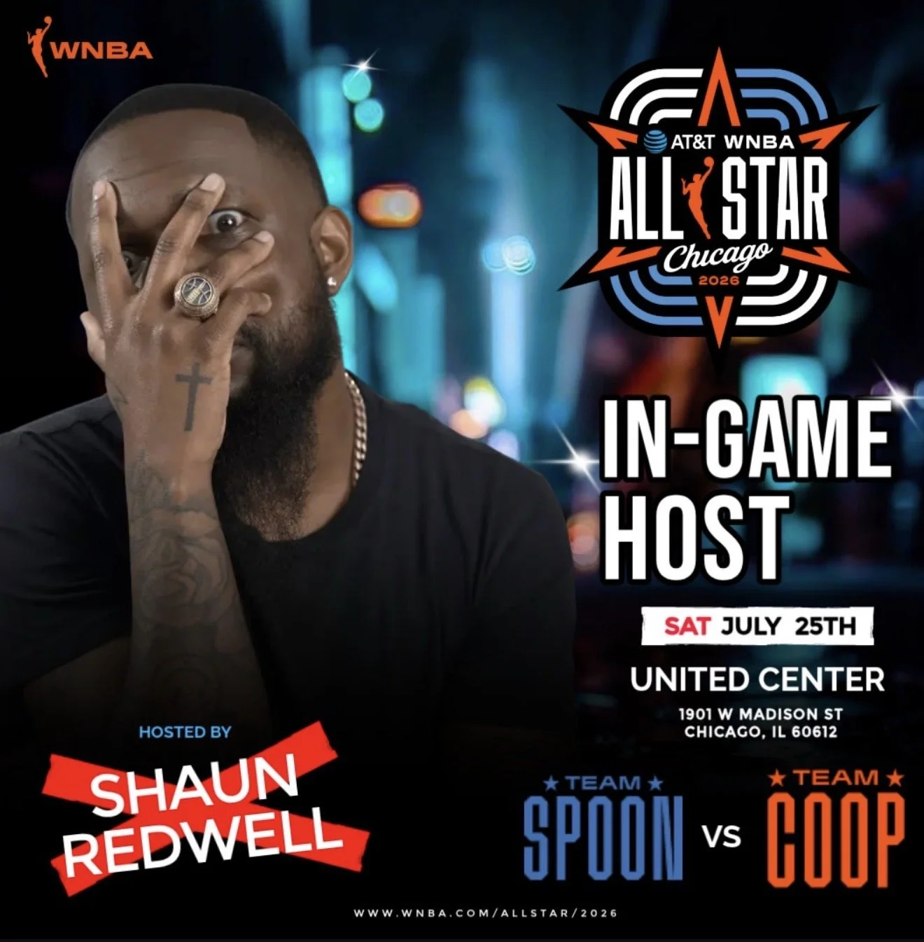 2026 WNBA All-Star Weekend hosted by Shaun Redwell