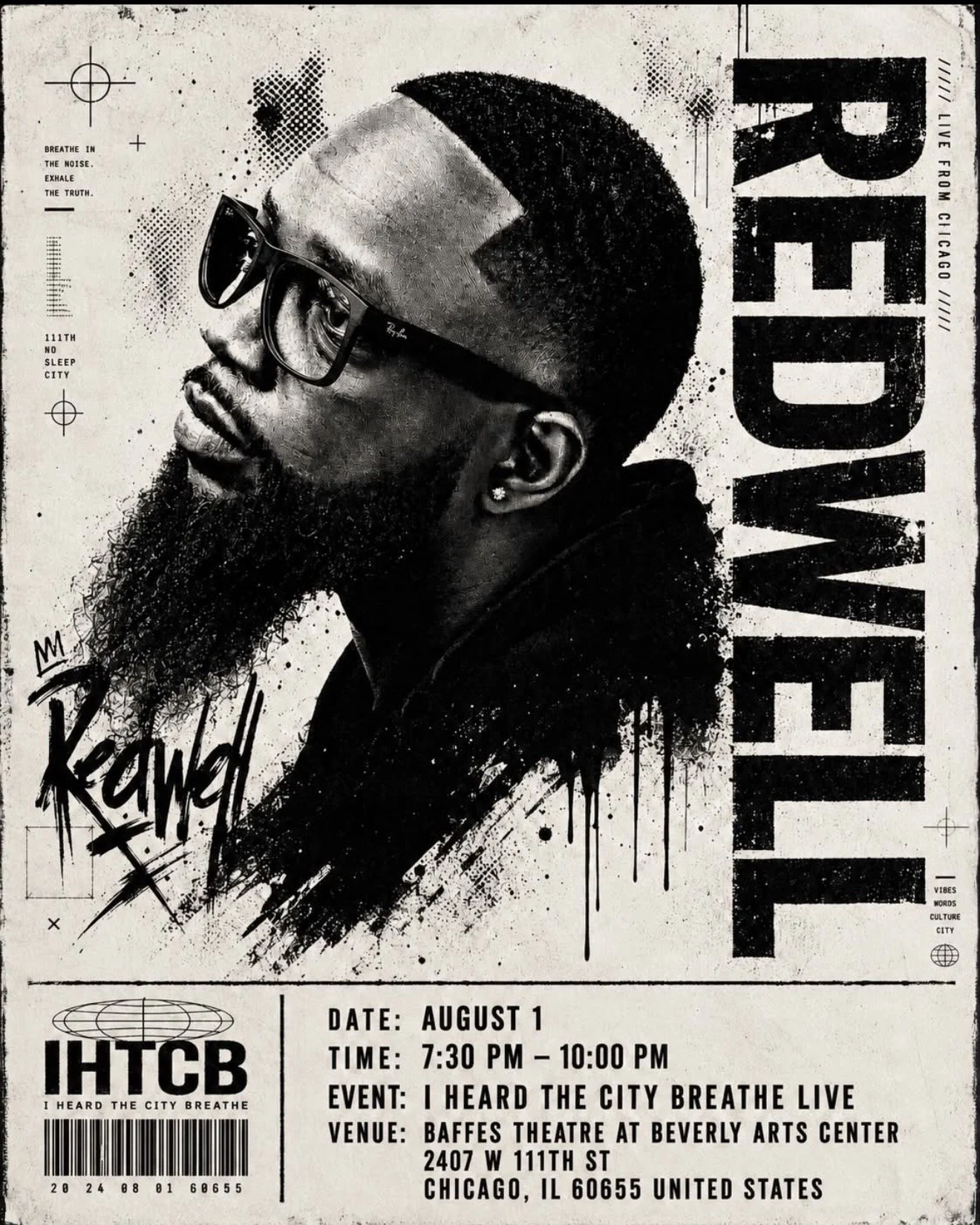 I Heard The City Breathe Live From Chicago hosted by Redwell