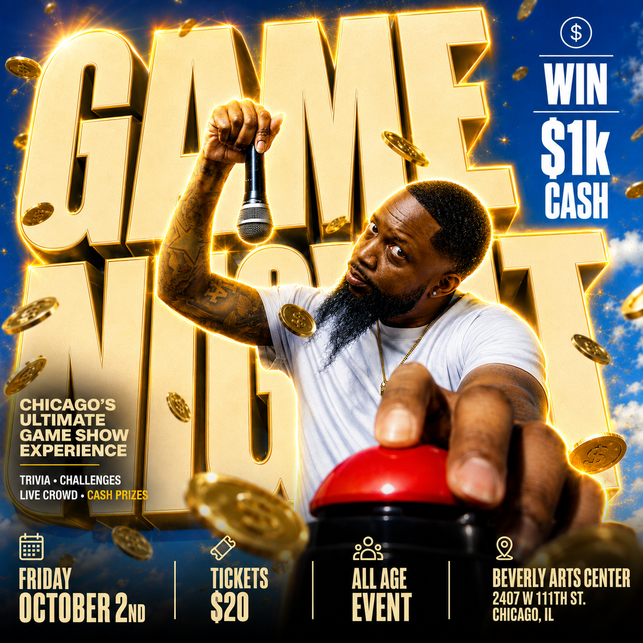 Game Night: Chicago's Ultimate Game Show Experience 