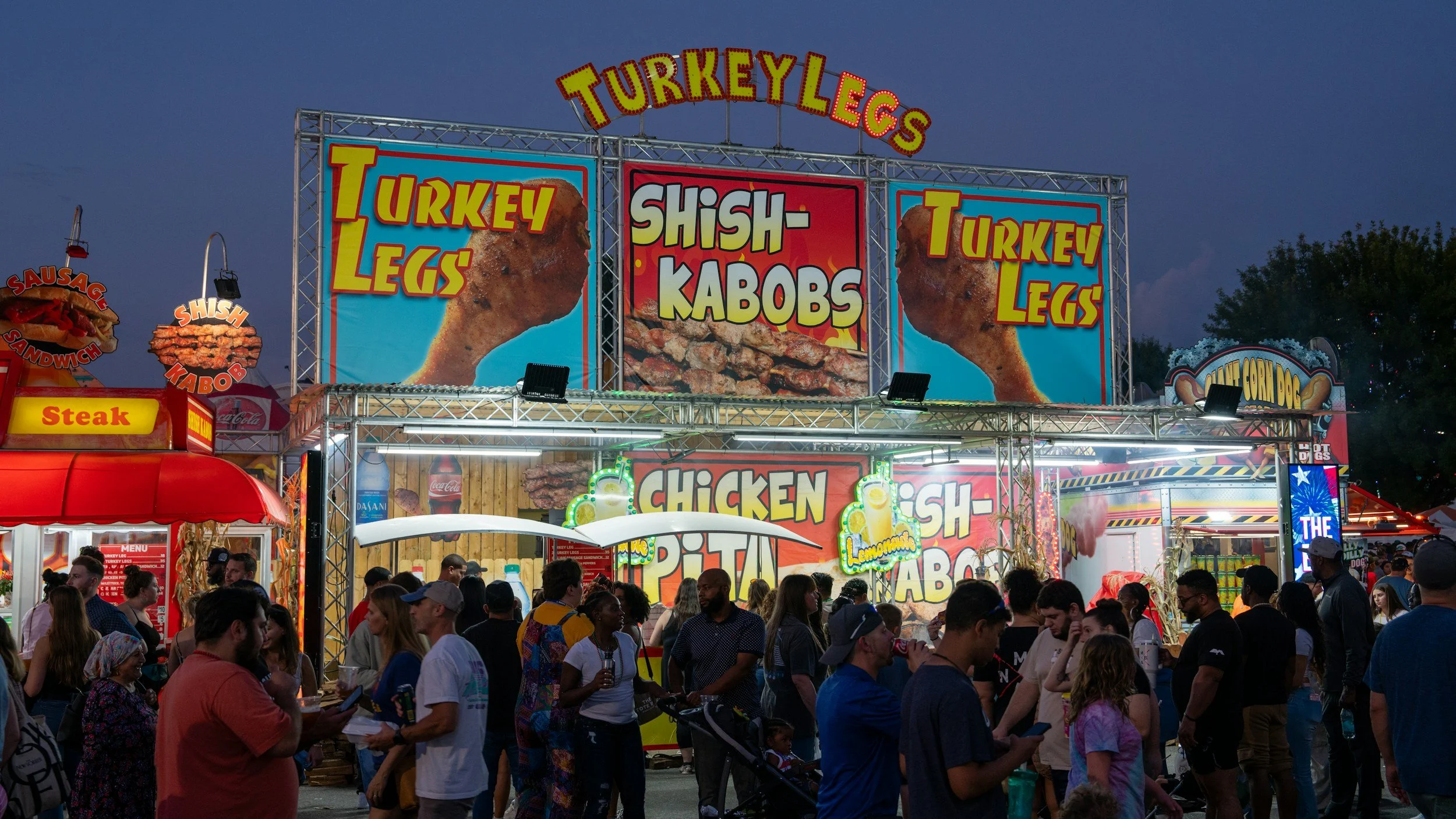 Tillamook County Fair Booth