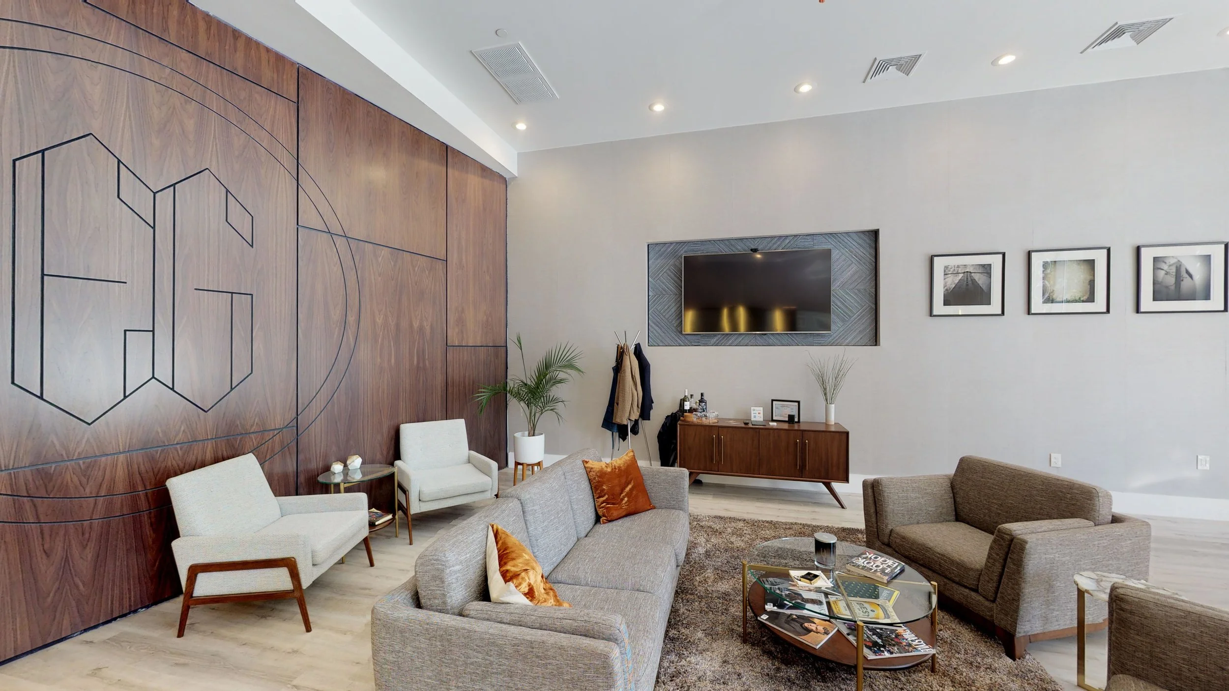 Commercial Fit out of a high-end barber shop