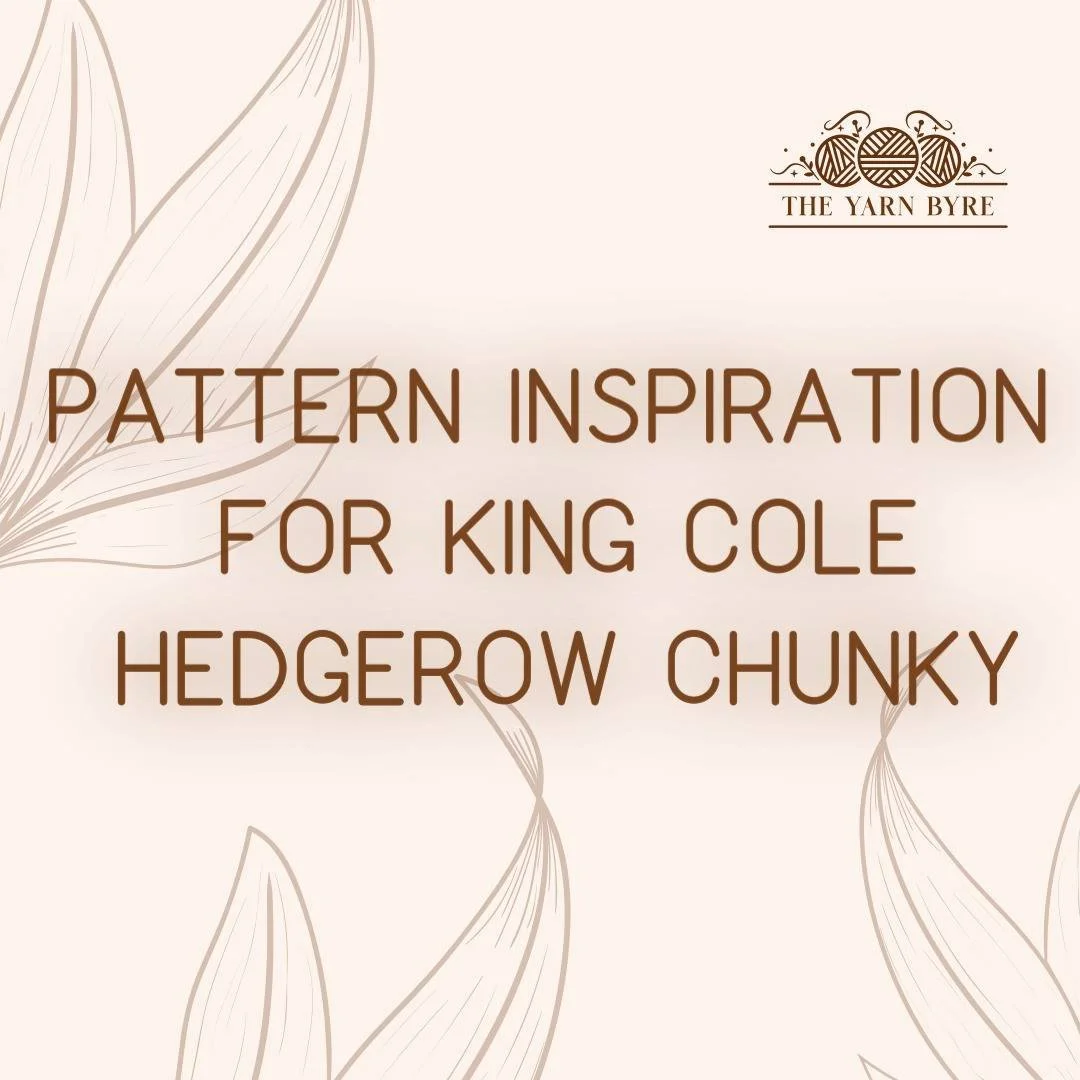 ✨ Pattern inspiration alert! ✨
Fall in love with the rich, earthy tones of King Cole Hedgerow Chunky 🍂💚 Whether you're into cozy cardigans, textured scarves, or quick-knit accessories, this yarn brings every project to life!
Watch the reel for so