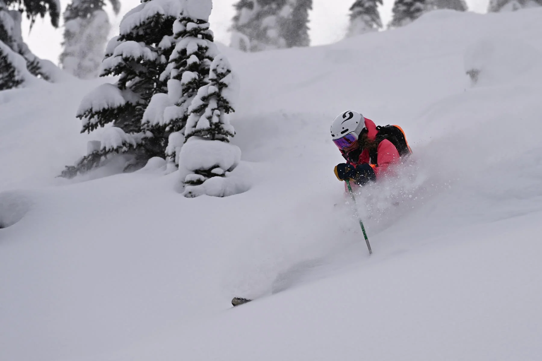 Powder Skiing