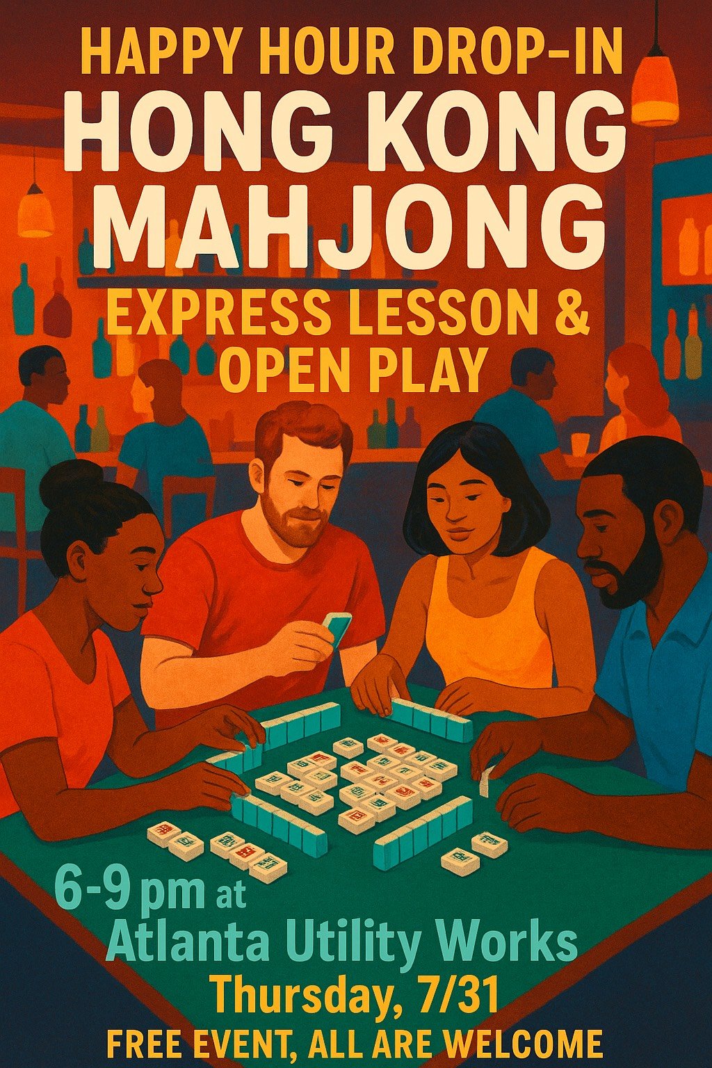 Mahjong Night!