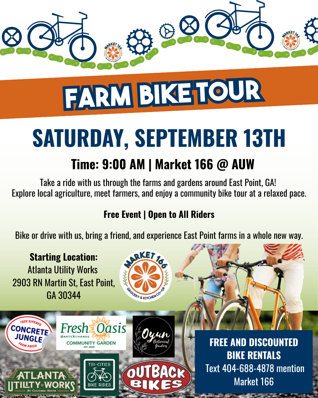 Market 166 Bike Tour!