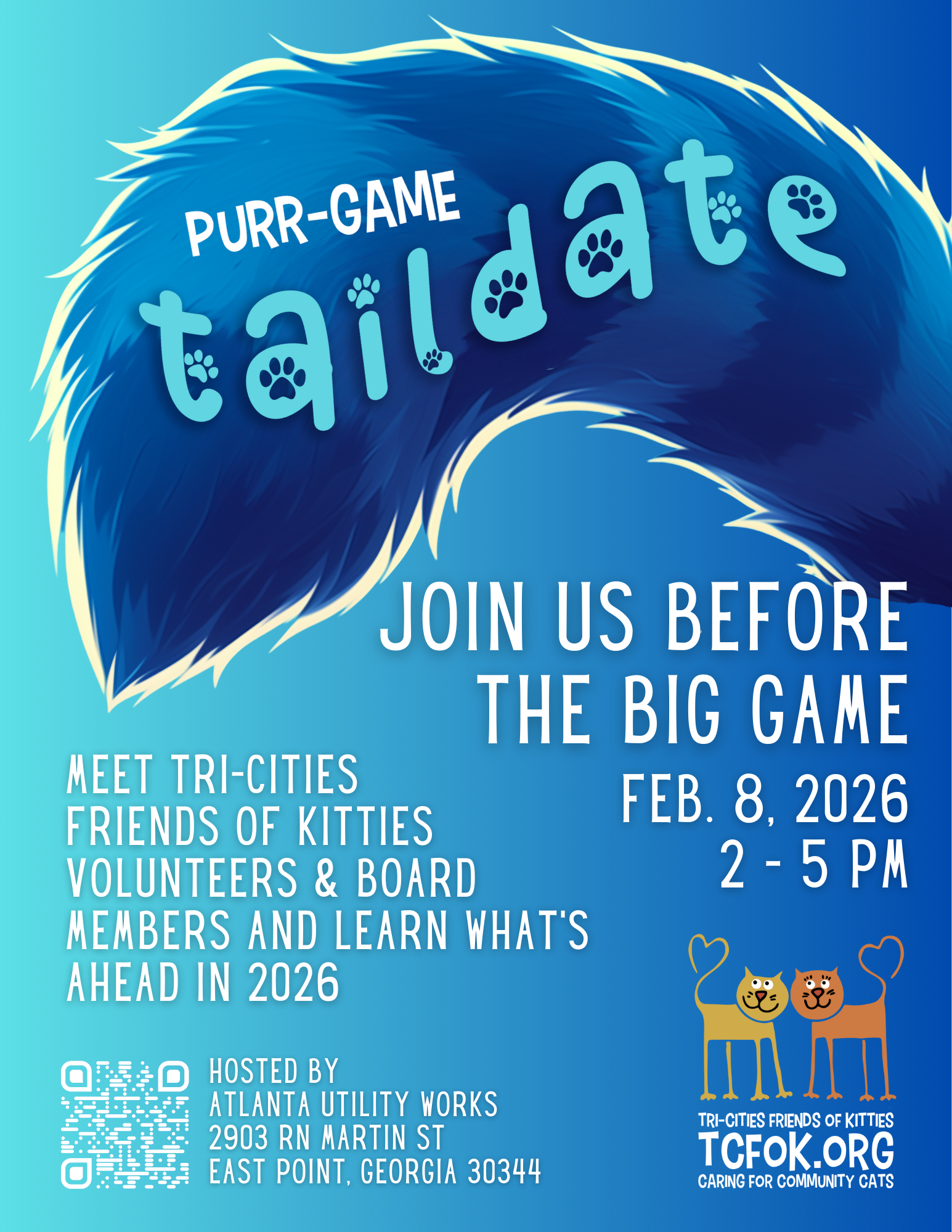 Tri-Cities Friends of Kitties Purrgame Taildate