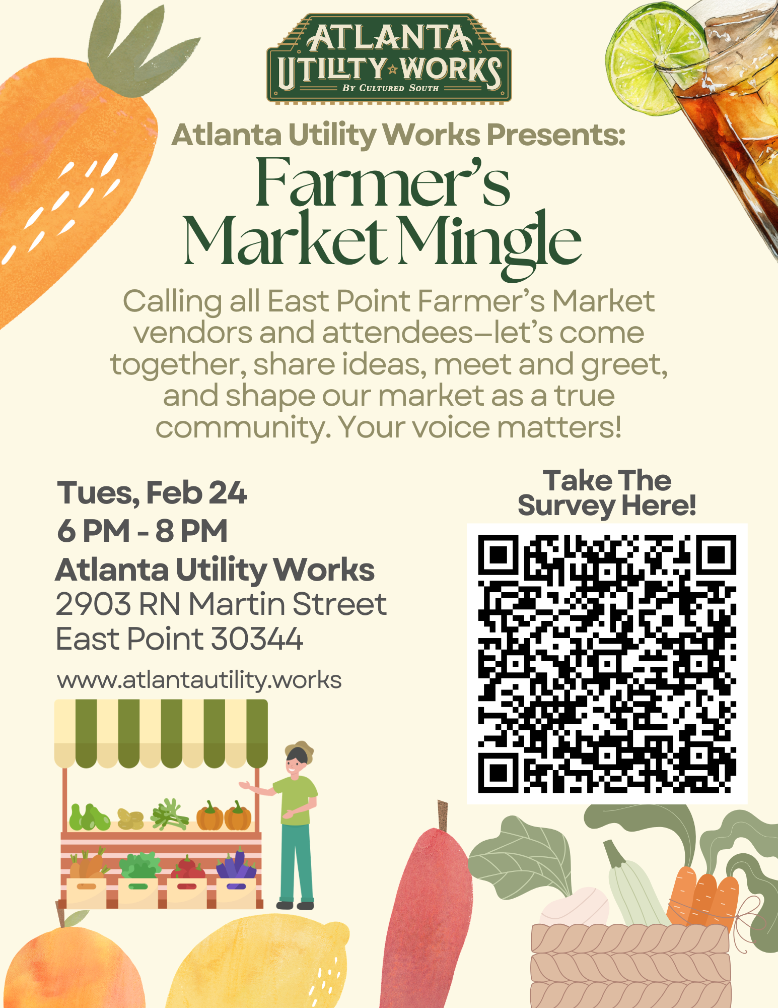 East Point Farmer's Market Mingle
