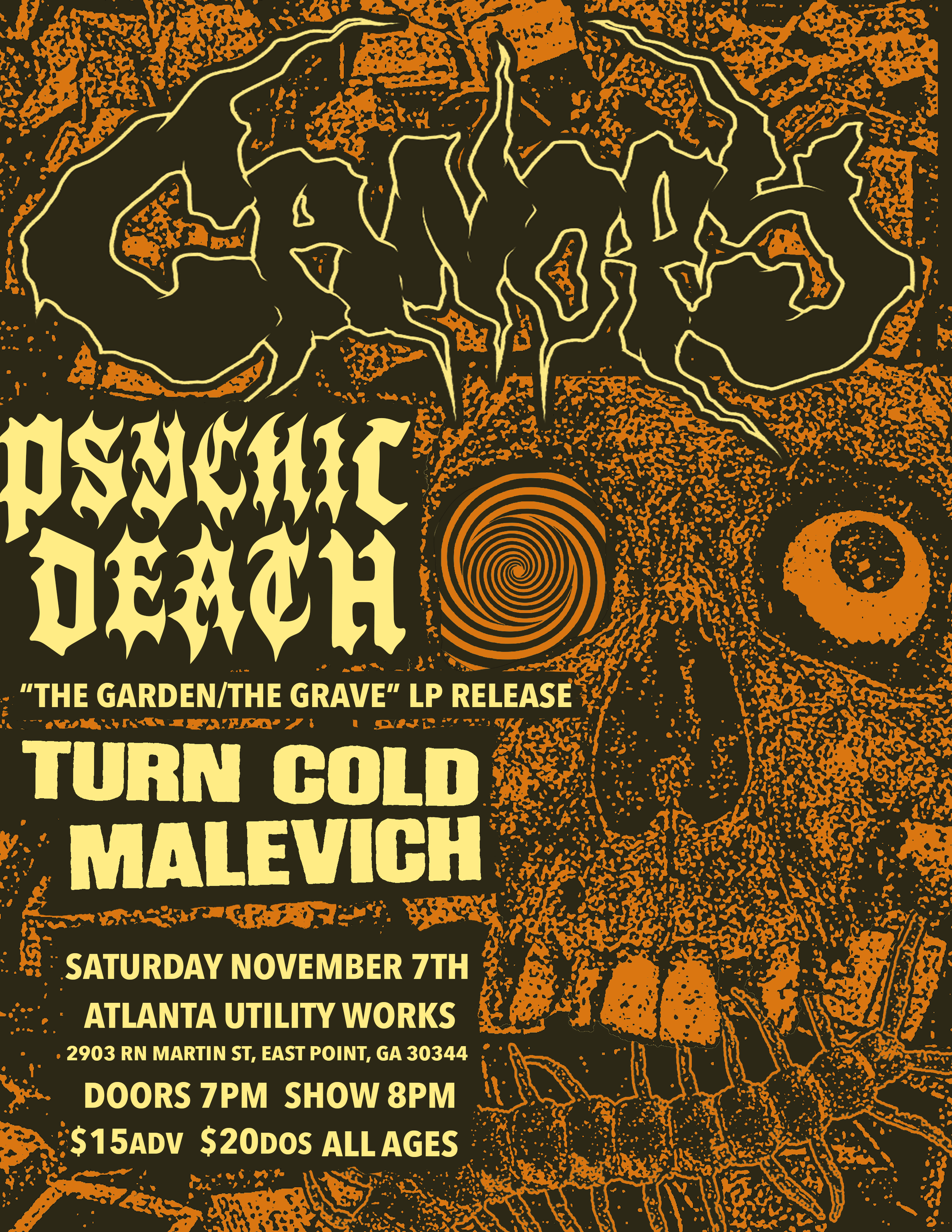 Canopy, Psychic Death, Turn Cold Malevich