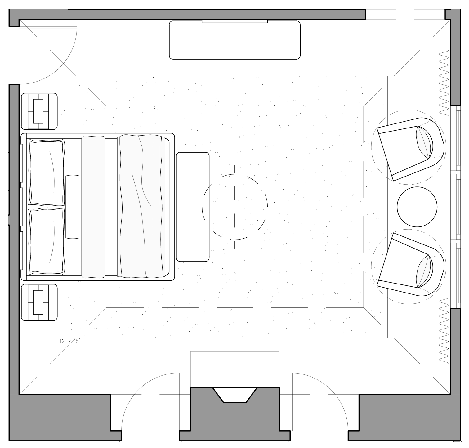 Primary Bedroom | Layout