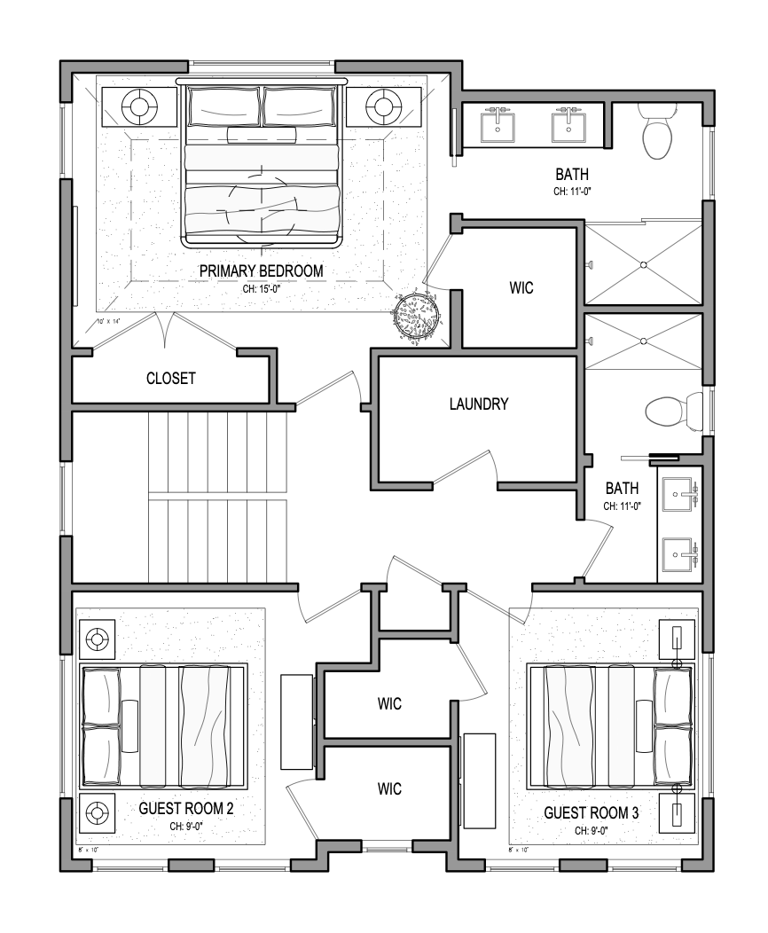 Second Floor Layout