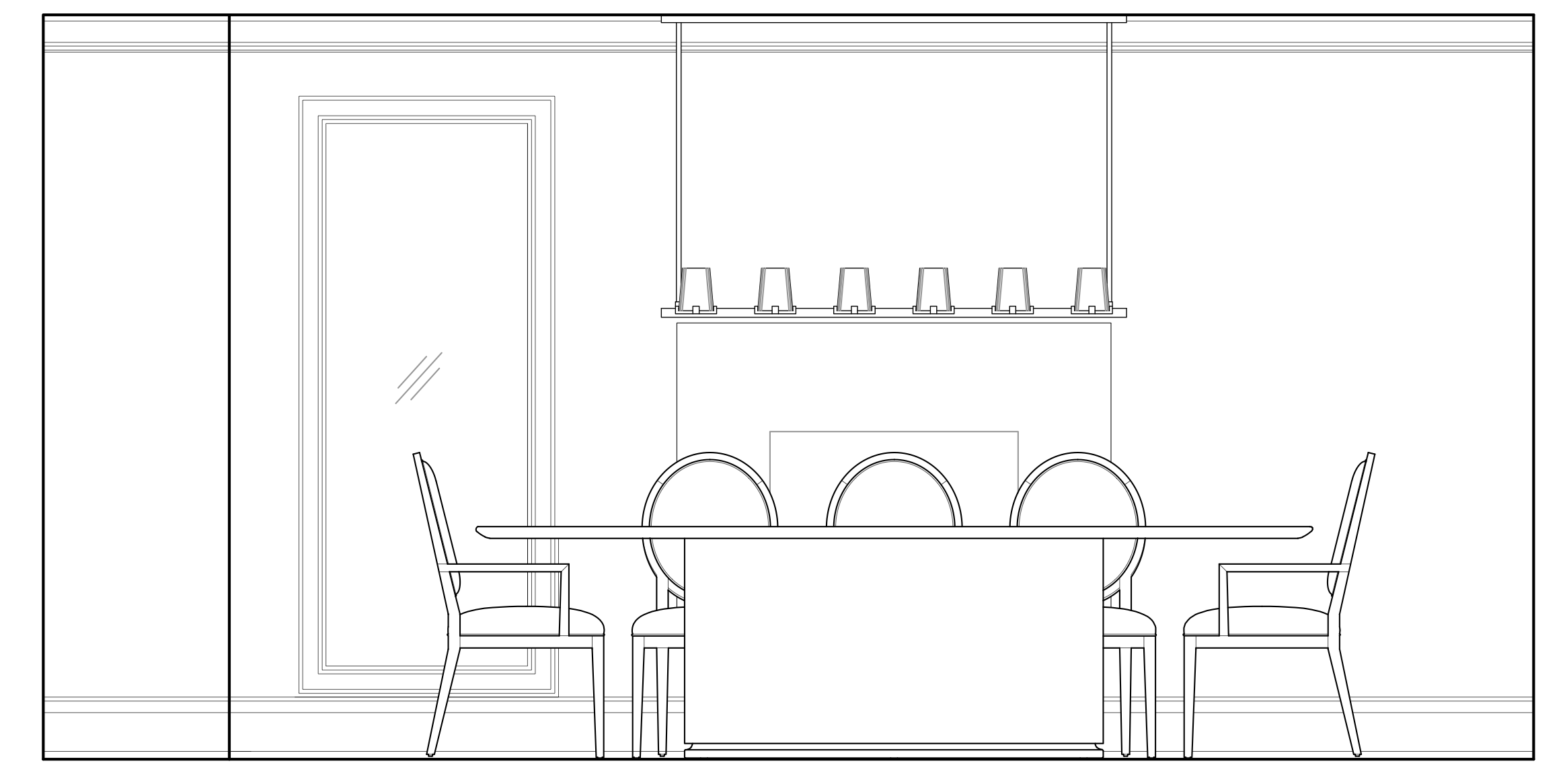 Dining Area | Elevation