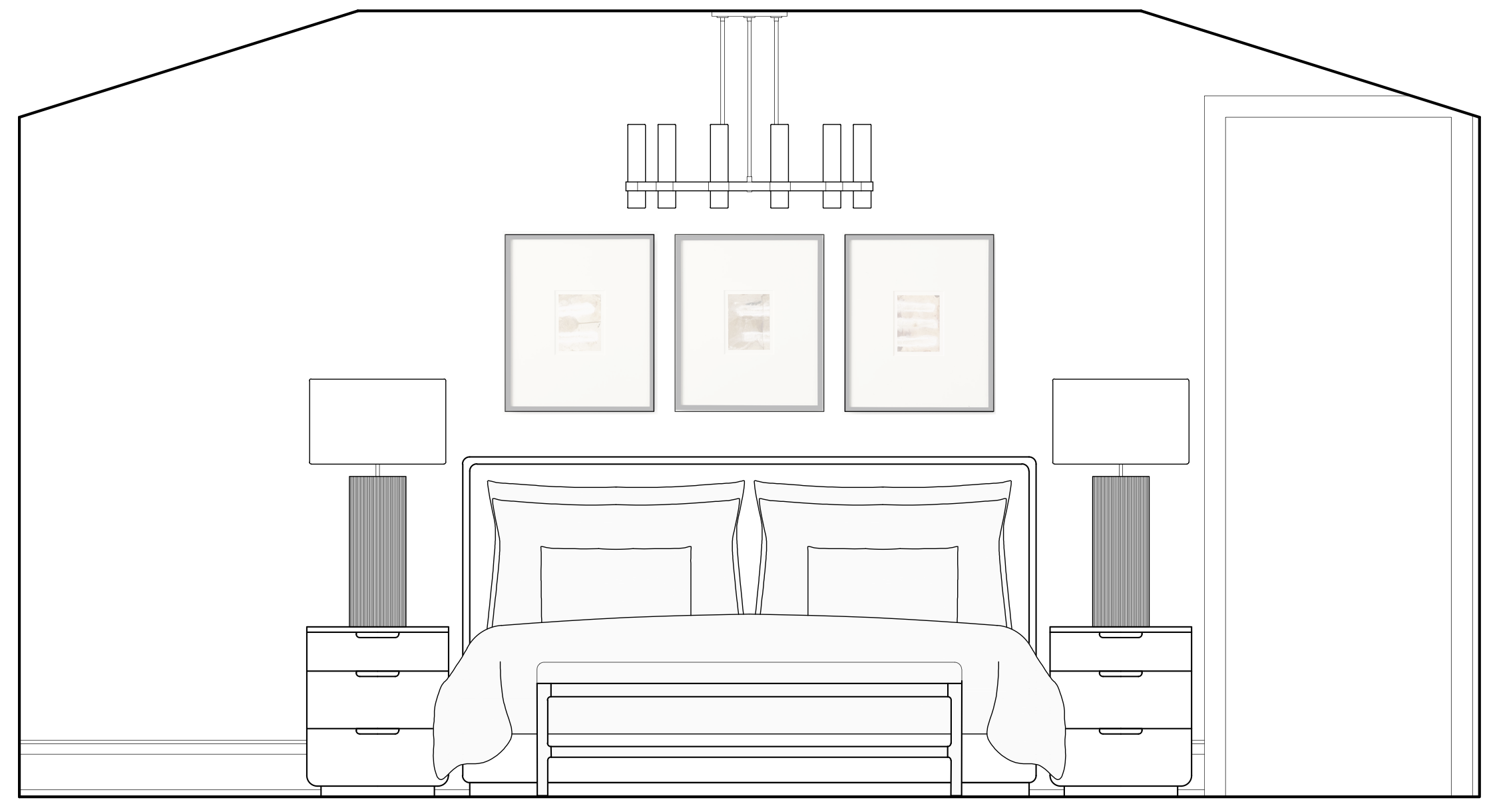 Primary Bedroom | Elevation