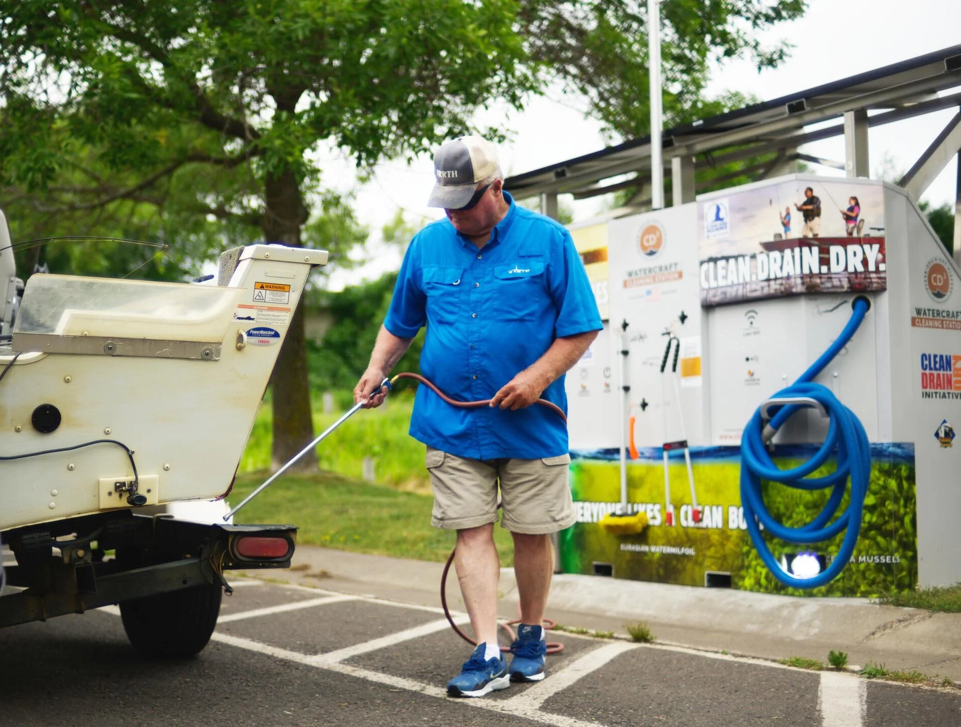 Great Lakes States Benefit from Watercraft Cleaning Station Rapid Deployment
