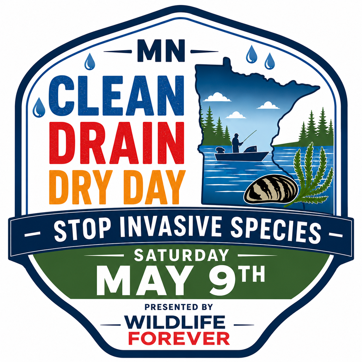 Governor Tim Walz Proclaims May 9, Minnesota Clean Drain Dry Day