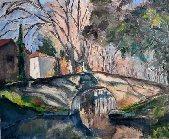 Strolling France, 24x30