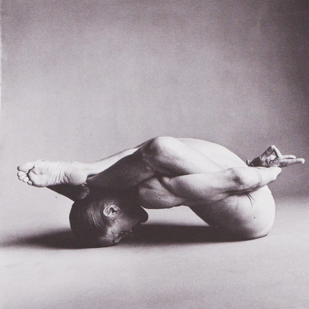 David Life practicing Jivamukti Yoga