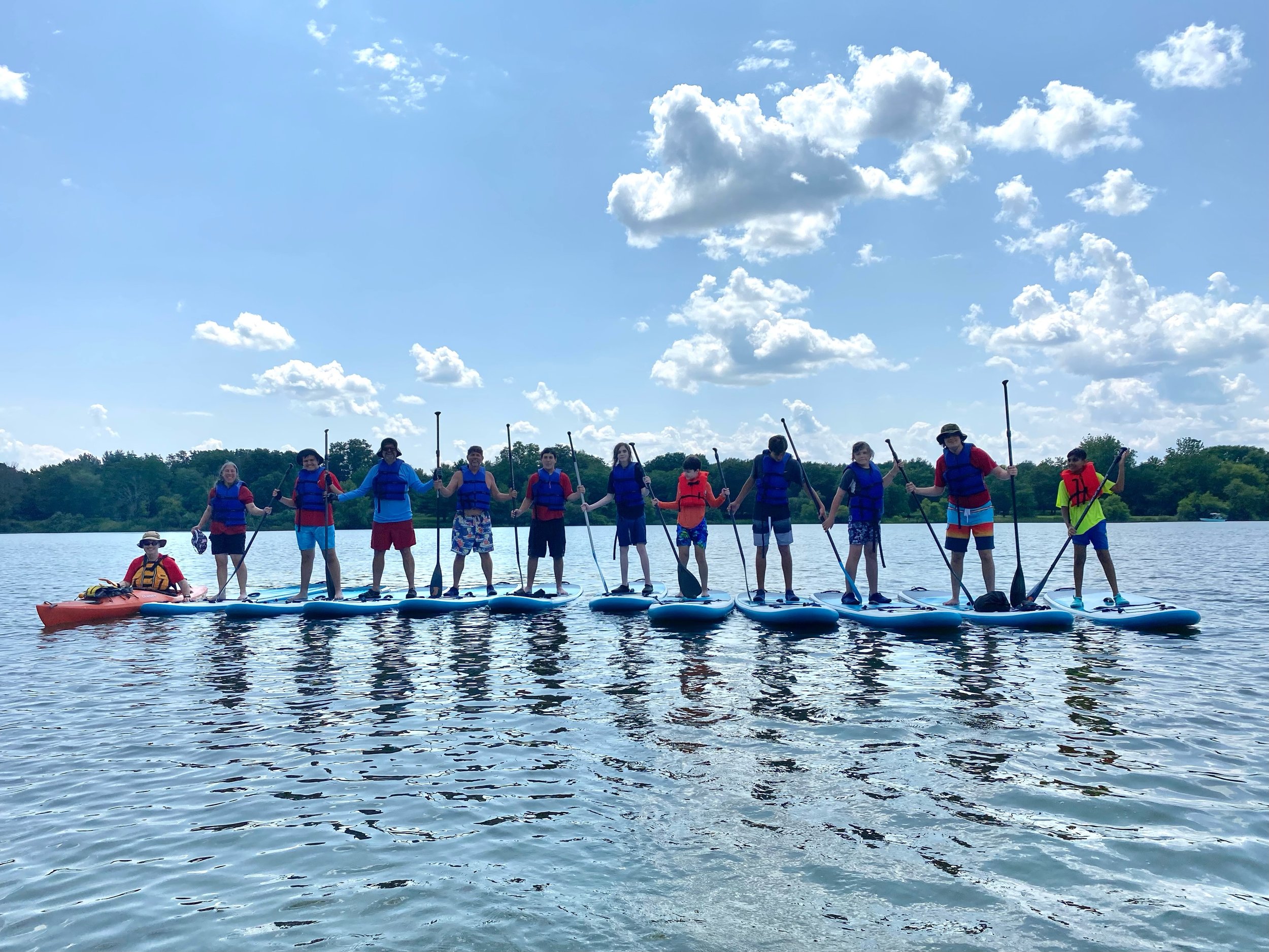 Shepherd Lake Group Paddle Activity NJ