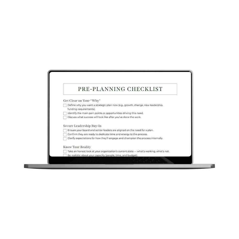 Pre-Planning Checklist — Mosaic Engagement